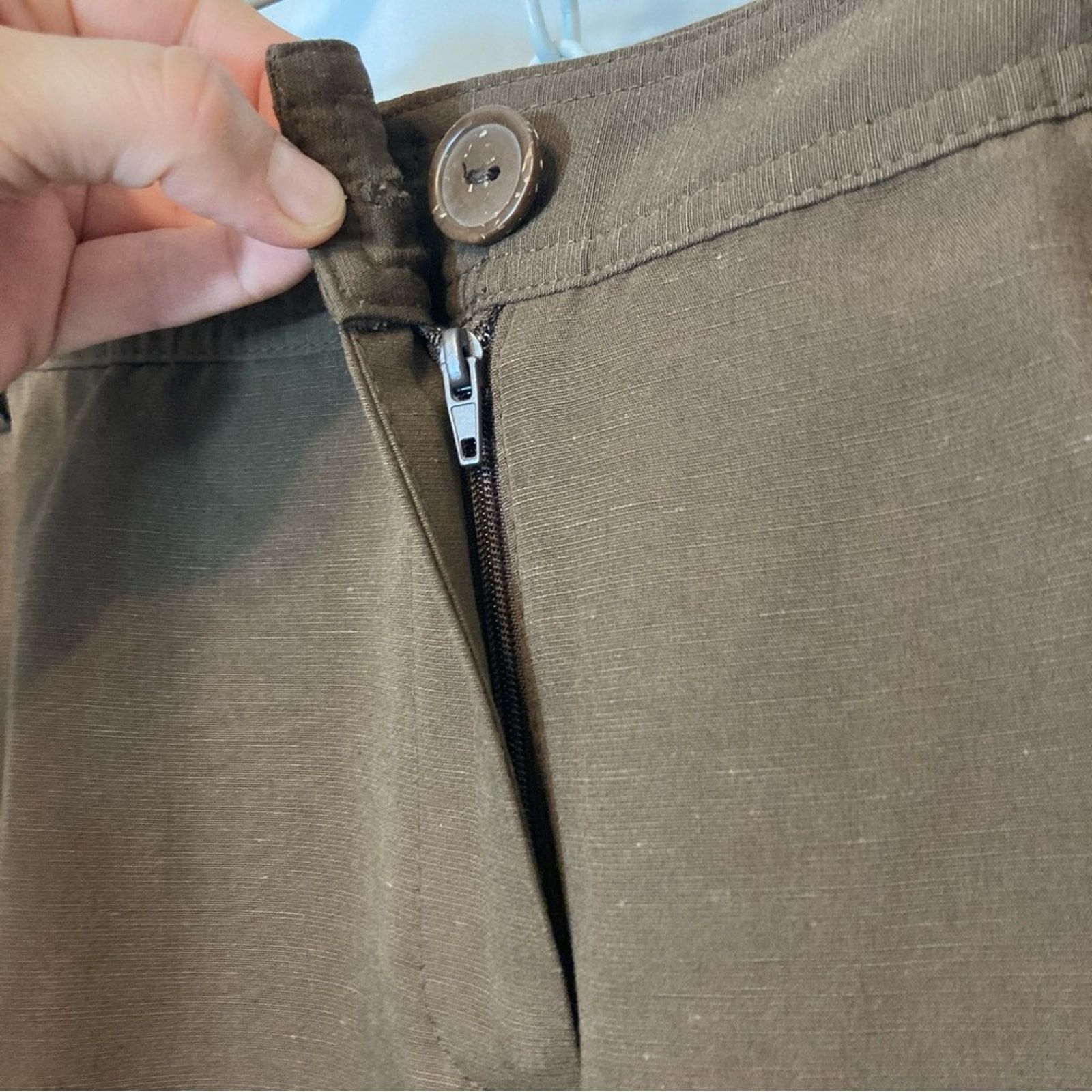 Other Emma James Brown Bootcut Mid Rise Trousers Slacks Pants Size 32" / US 10 / IT 46 - 6 Thumbnail