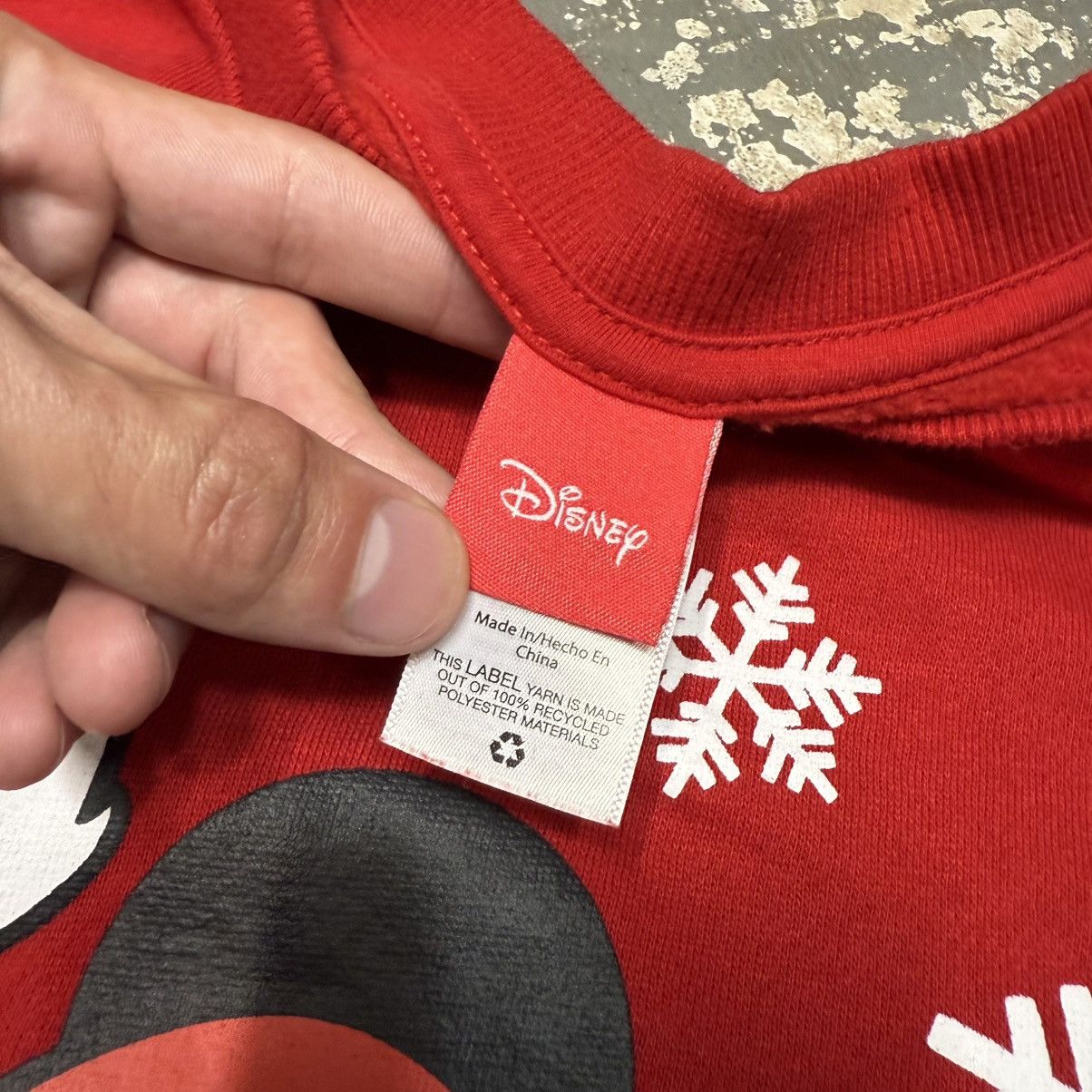 Other Y2K Disney Mickey Mouse Christmas Crewneck Sweatshirt Size US XL / EU 56 / 4 - 5 Thumbnail