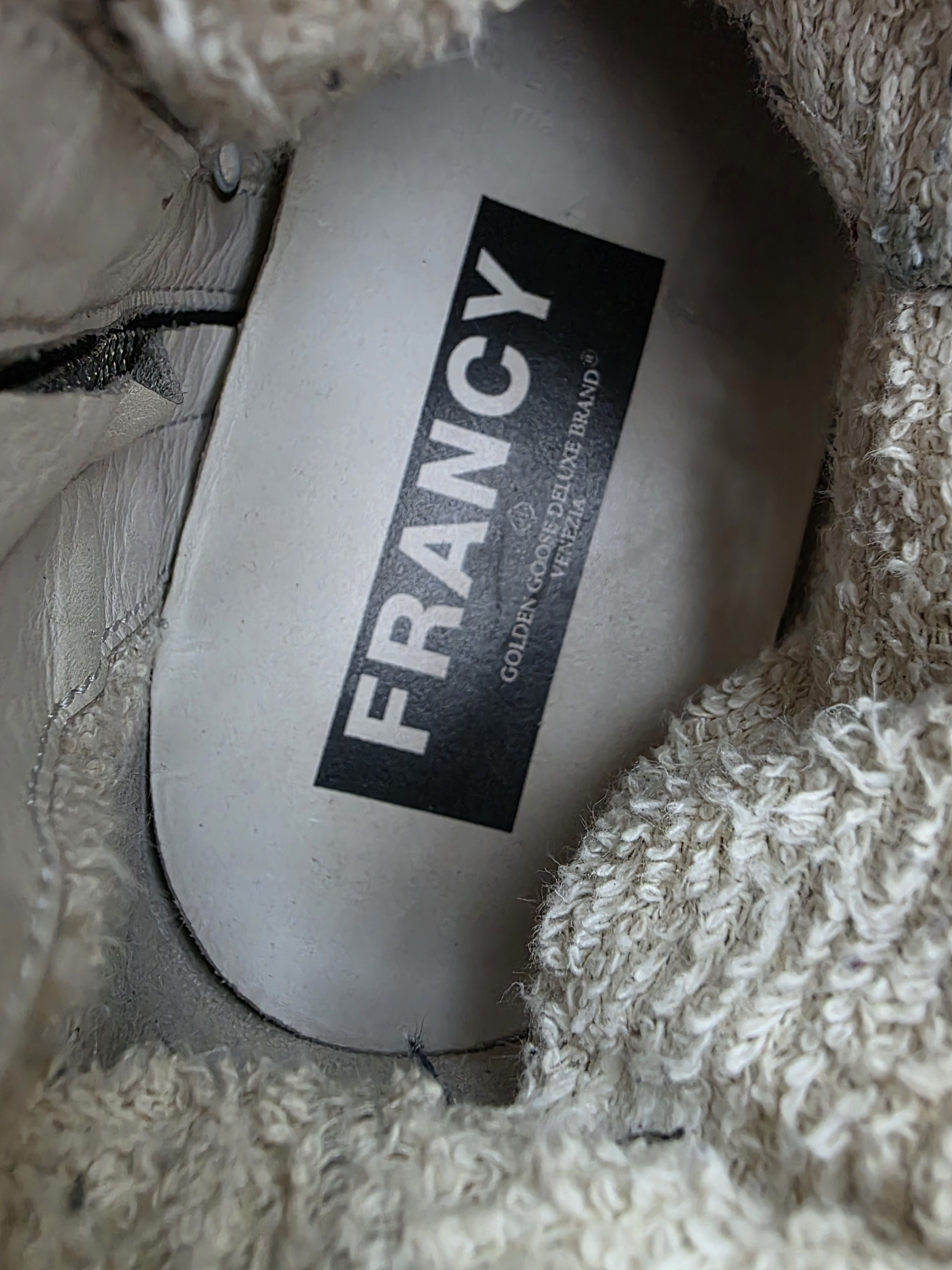 Golden Goose Golden Goose Francy High Top Sneakers Size US 7.5 / EU 40-41 - 12 Thumbnail
