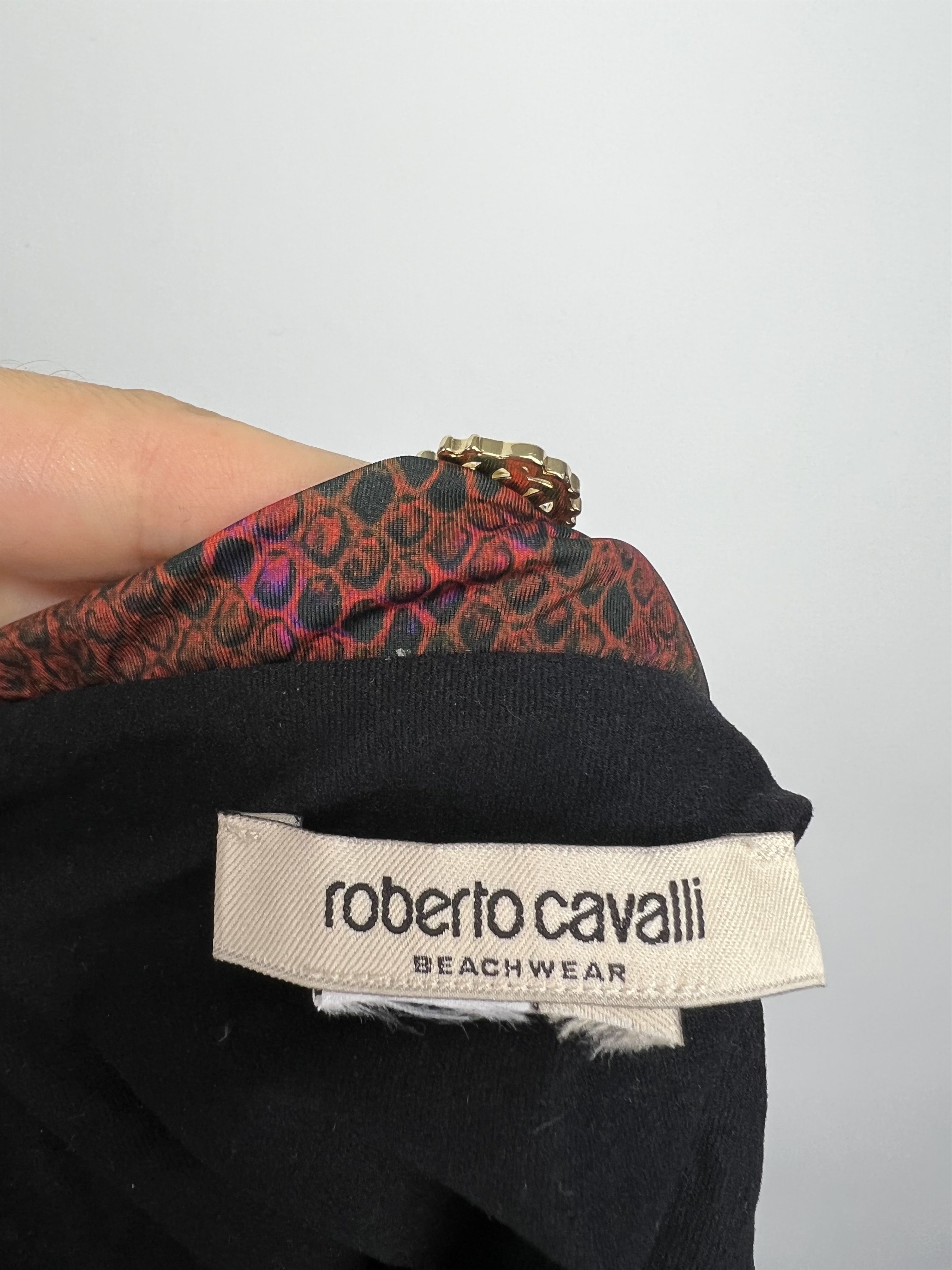 Roberto Cavalli Roberto Cavalli Beachwear Swimsuit Snake Print Size M Size ONE SIZE - 10 Thumbnail