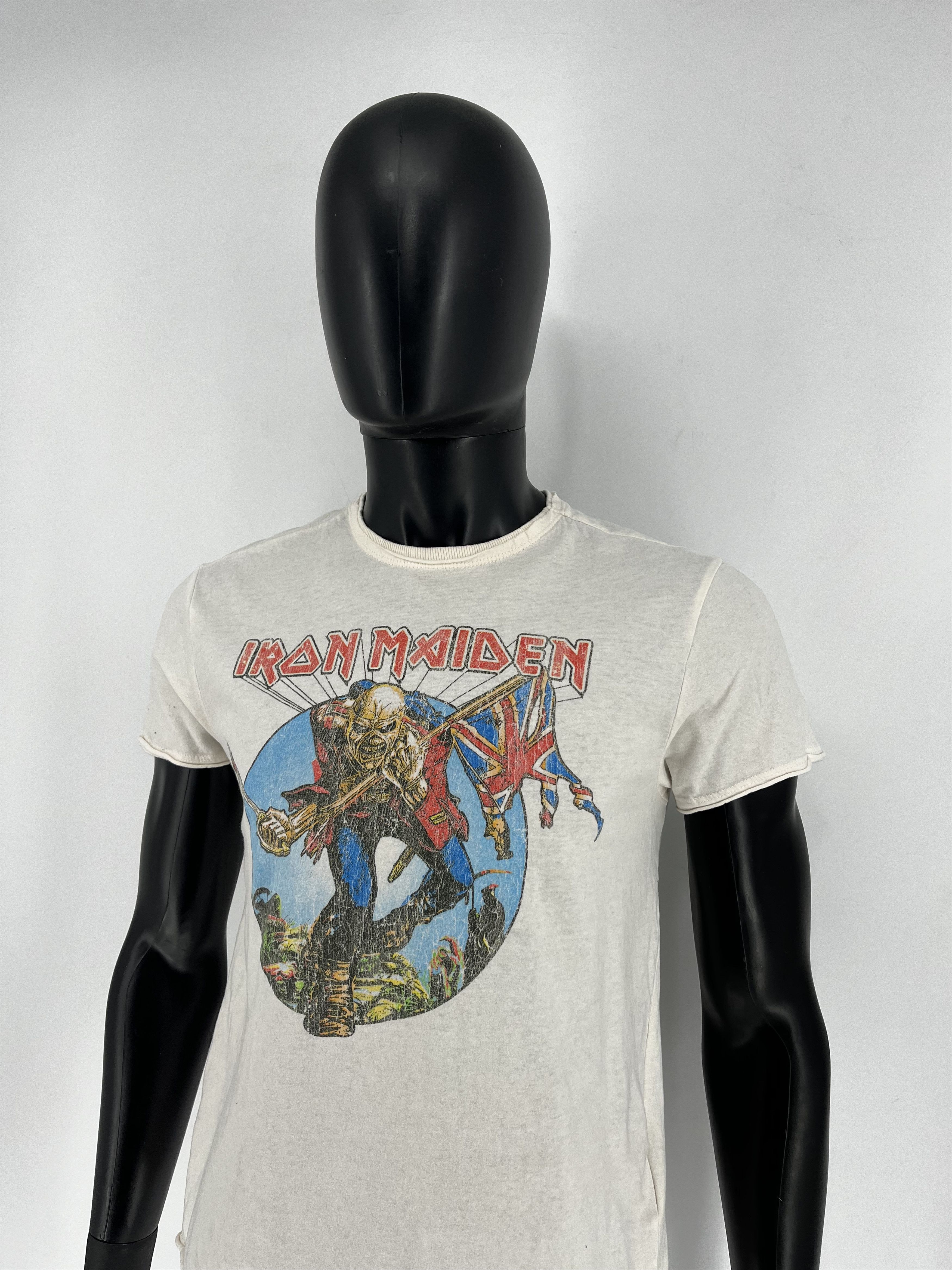 Band Tees × Vintage Vintage Y2K Iron Maiden Face Horror Tee Band Rock T Shirt Size US S / EU 44-46 / 1 - 4 Thumbnail
