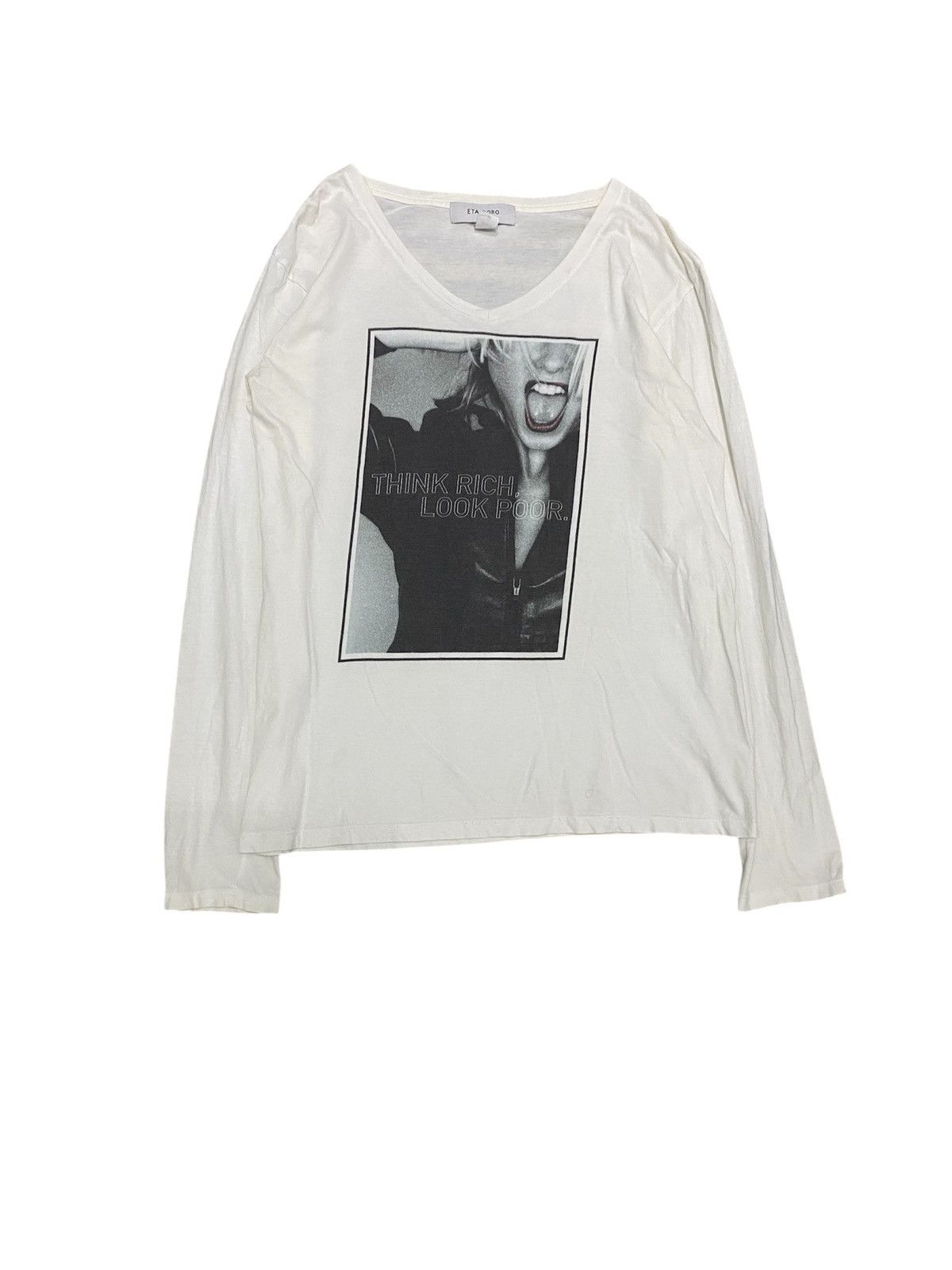 5351 POUR LES HOMMES 2000s MIDAS Japan Poem tee Size US M / EU 48-50 / 2 - 1 Thumbnail