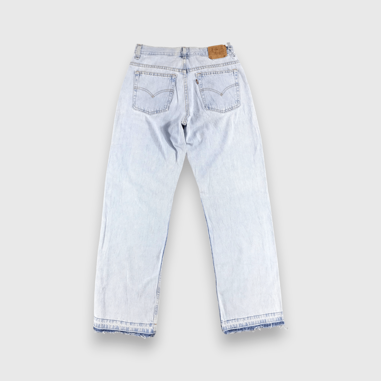 Levi's Vintage 90s Light Wash Levis 577Jeans- J1313 Size US 31 - 2 Thumbnail