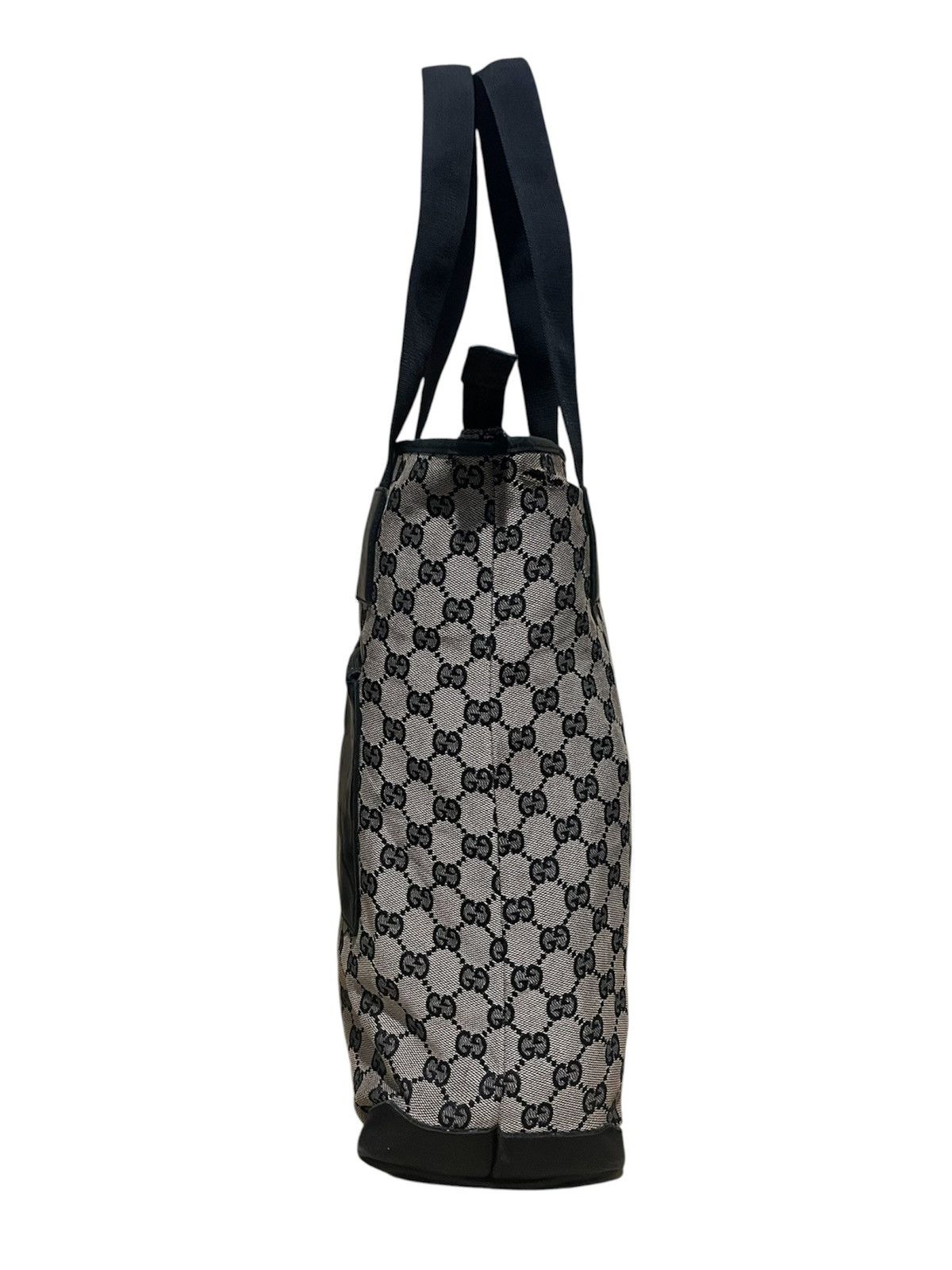 Gucci GUCCI GG Canvas Tote Bag Beige Size ONE SIZE - 4 Thumbnail