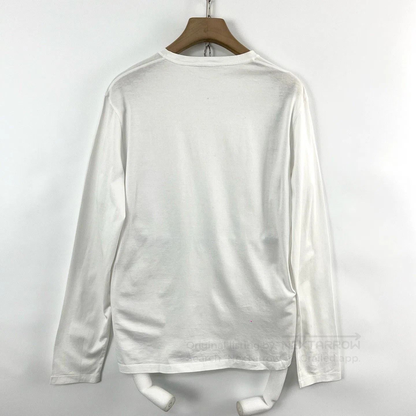 Prada Prada White Pocket Logo Casual T-Shirt. Size US L / EU 52-54 / 3 - 2 Thumbnail