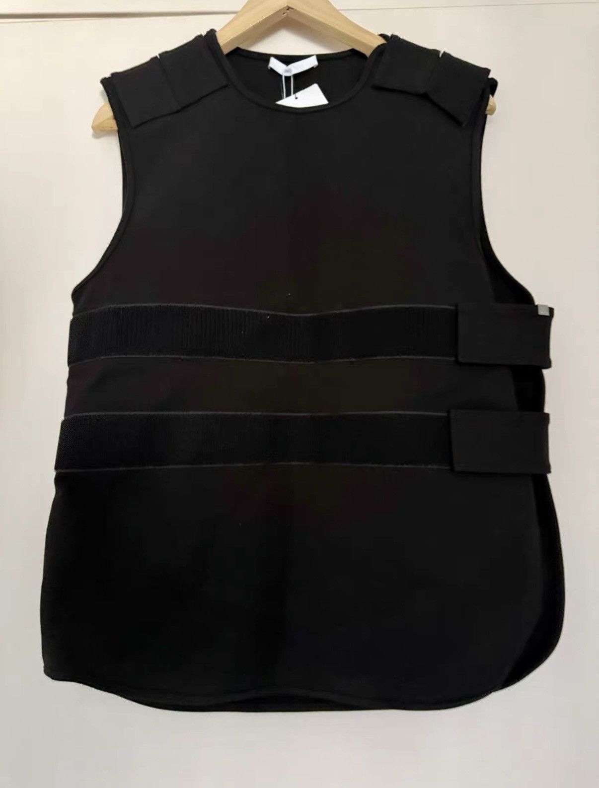 Helmut Lang Helmut Lang Men's Dark Avant-Garde Vest Size US S / EU 44-46 / 1 - 1 Thumbnail