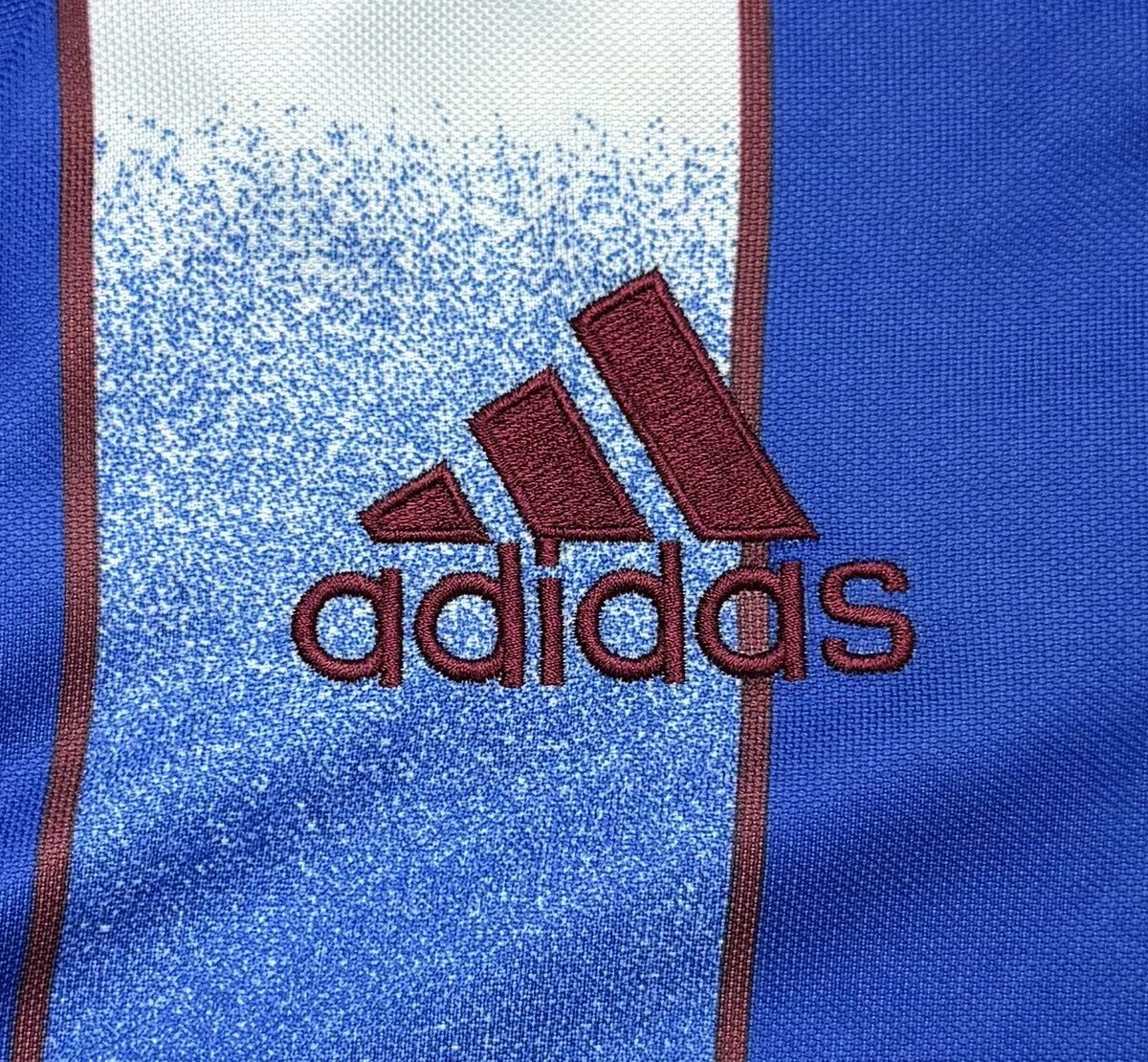 Adidas Auckland Blues 1999 2000 Home Rugby Shirt Jersey Adidas Size US L / EU 52-54 / 3 - 6 Thumbnail
