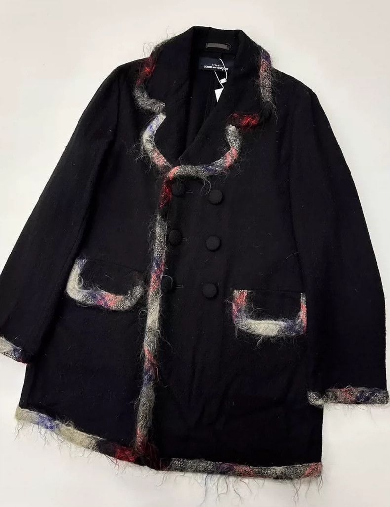 Comme des Garcons Comme des Garcons Black wool coat Size M / US 6-8 / IT 42-44 - 1 Thumbnail