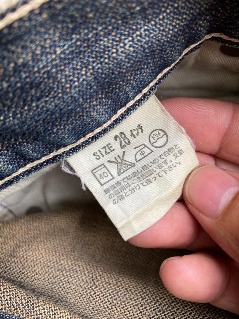 Levi's Vintage Clothing VINTAGE DISTRESSED LEVIS JEANS Size 28" / US 6 / IT 42 - 9 Thumbnail