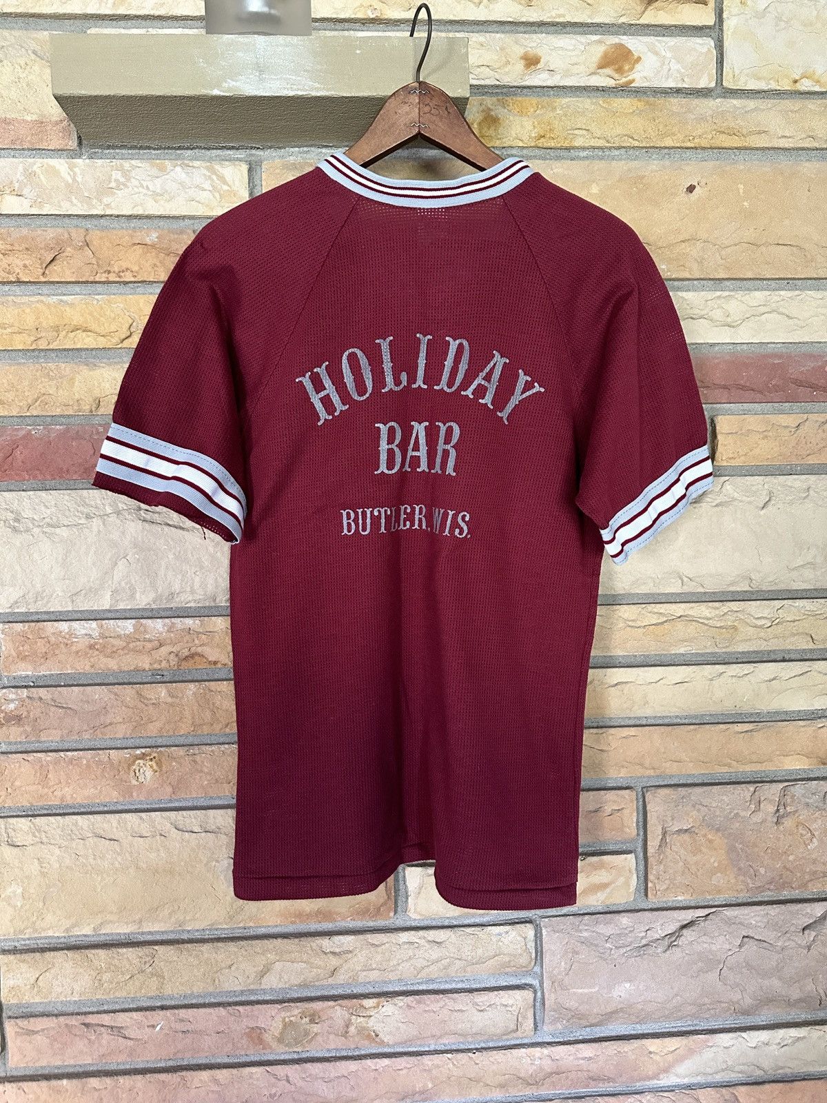 Vintage Vintage 80s Kohl's Ribbed Softball Jersey Size US M / EU 48-50 / 2 - 2 Thumbnail