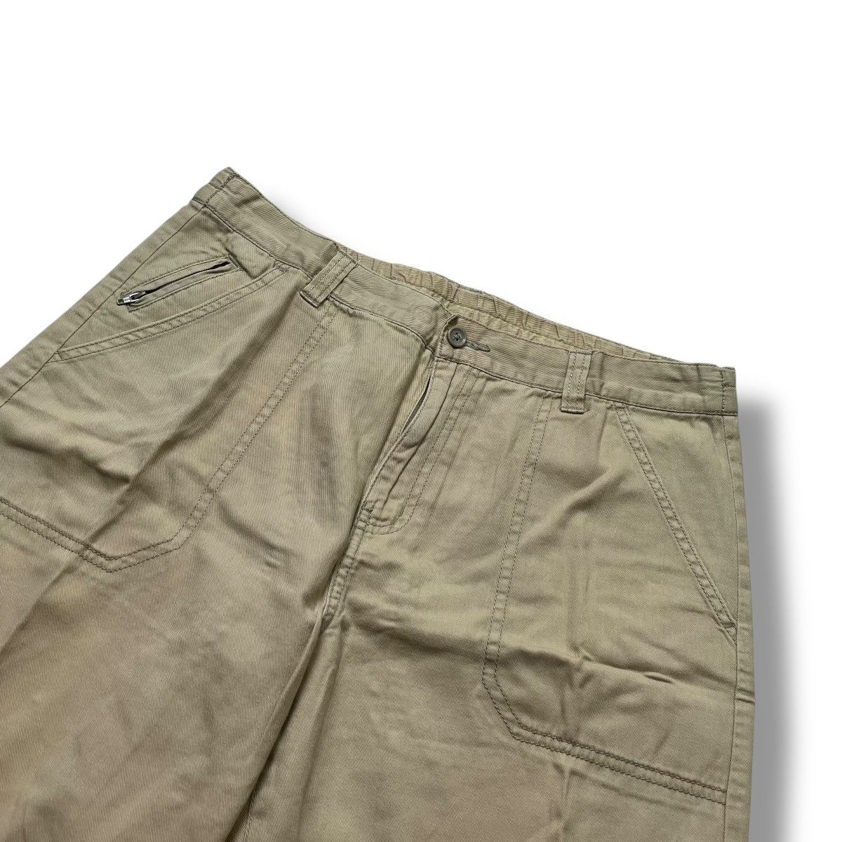 Kapital Kapital style/Vintage Khaki Fatigue Shorts Unknown Brand Size US 33 - 2 Thumbnail