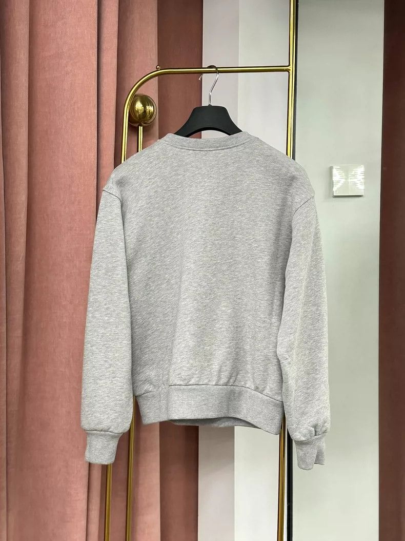 Gucci Gucci Size12 Gray rhinestone diamond-decorated round-neck s Size US XXS / EU 40 - 5 Thumbnail