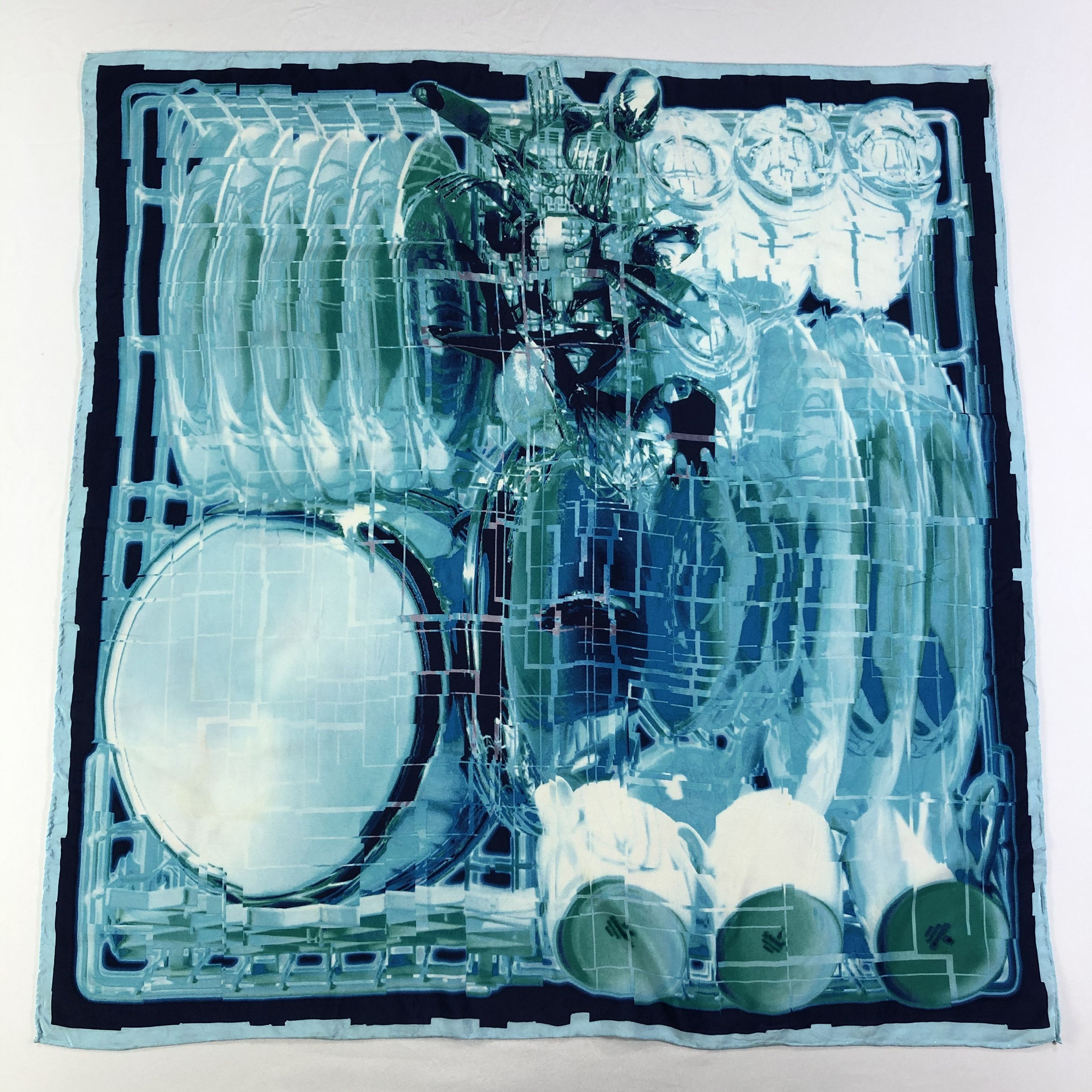 Vintage Vintage Silk Scarf Size ONE SIZE - 2 Thumbnail