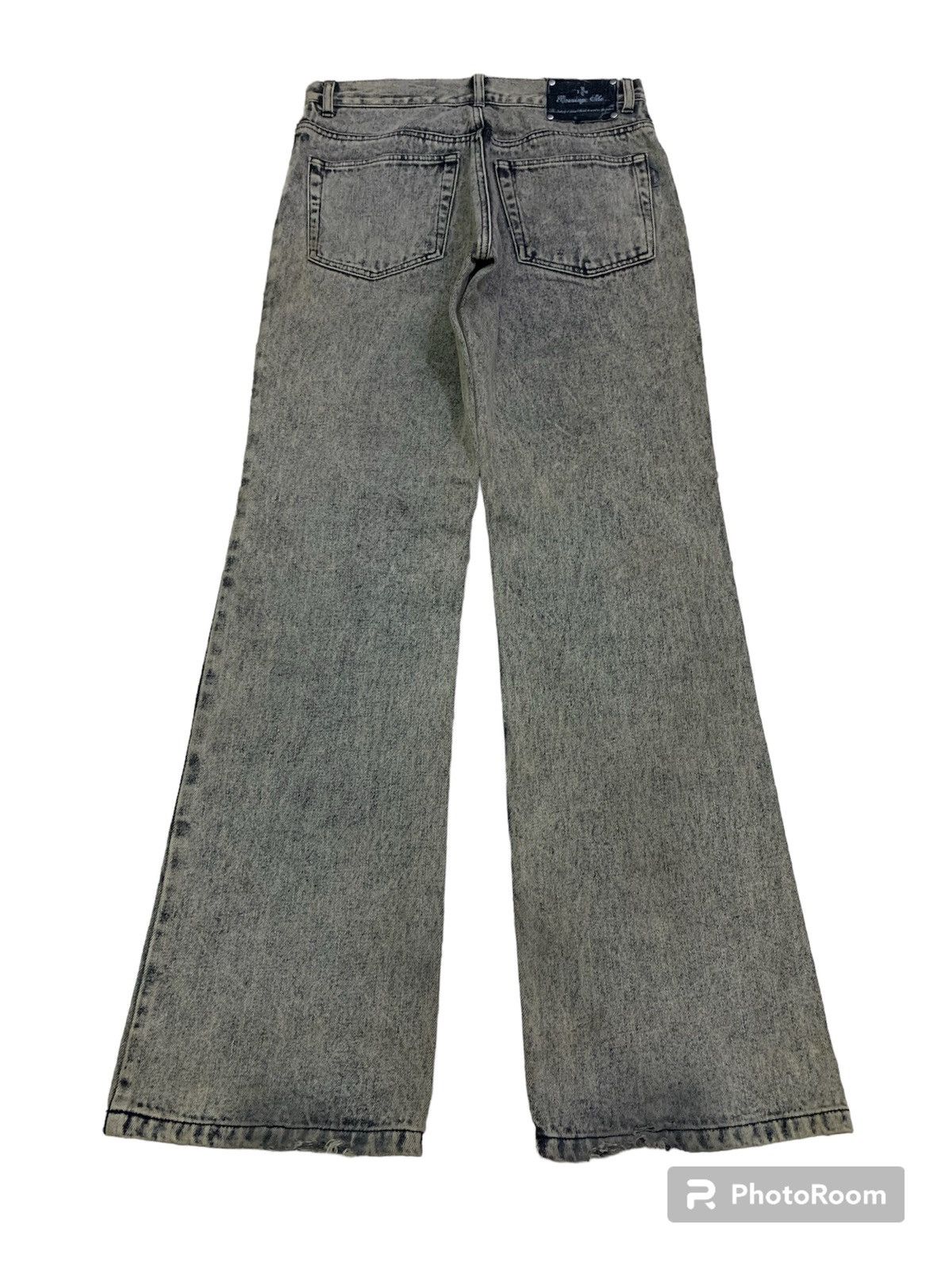 BERNINGS SHO Vintage Japanese Flare Bernings Sho Patchwork Denim Size US 29 - 3 Thumbnail
