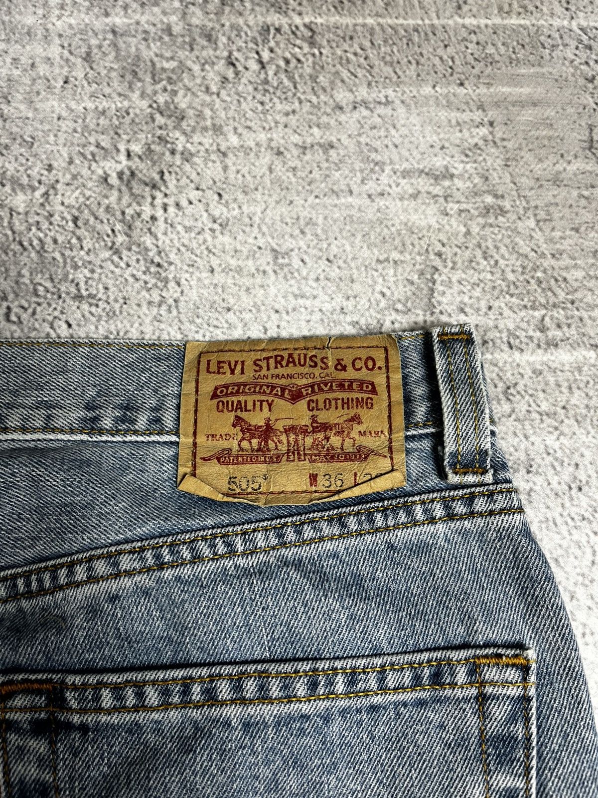 Levi's × Levi's Made & Crafted × Levi's Vintage Clothing Levi’s denim pants 505 Size US 36 / EU 52 - 11 Thumbnail