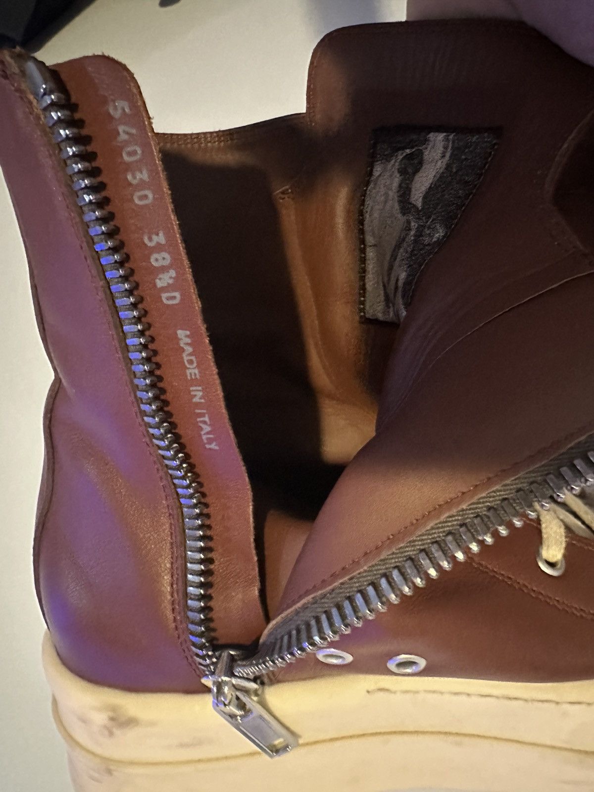 Rick Owens Rick Owen’s Platforms Ramones Size US 8.5 / IT 38.5 - 6 Thumbnail