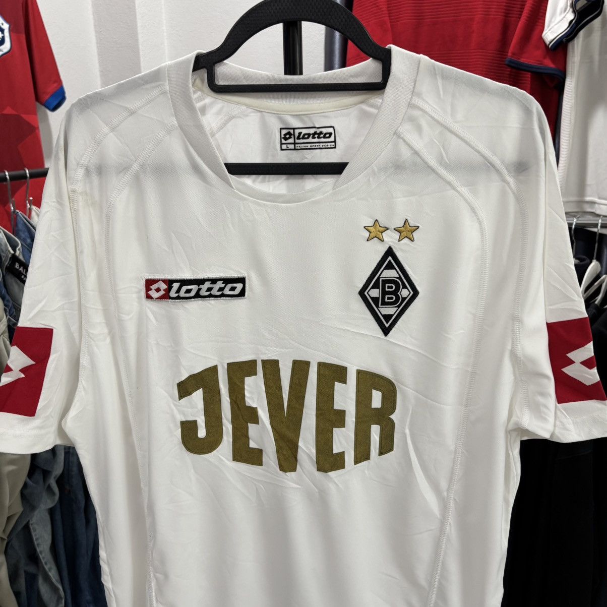 Lotto Sport 2004-05 Borussia Monchengladbach Football Jersey 🇩🇪 Size US L / EU 52-54 / 3 - 2 Thumbnail