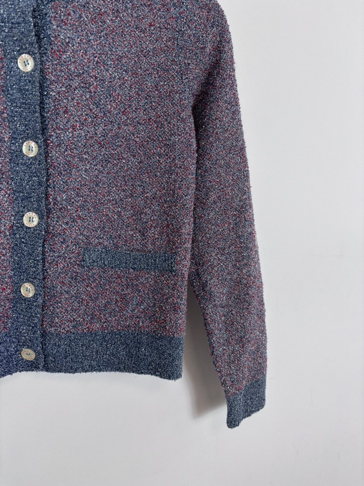 Sandro Sandro Paris NWT Women’s Italian Yarn Knit Cardigan Sweater Size S / US 4 / IT 40 - 4 Thumbnail