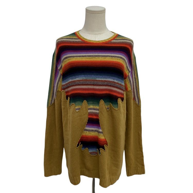 Dior Christian Dior Striped Cashmere Sweater Size 36 Size XS / US 0-2 / IT 36-38 - 1 Thumbnail