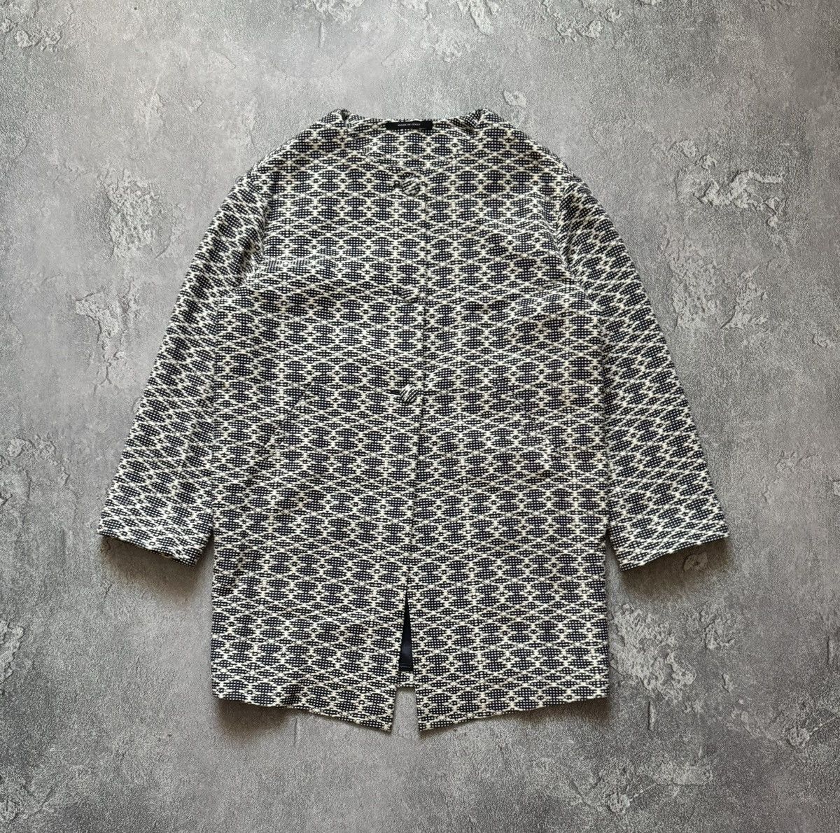 Tagliatore Tagliatore IT46wmns all printed coat jacket long blazer cape Size L / US 10 / IT 46 - 5 Thumbnail