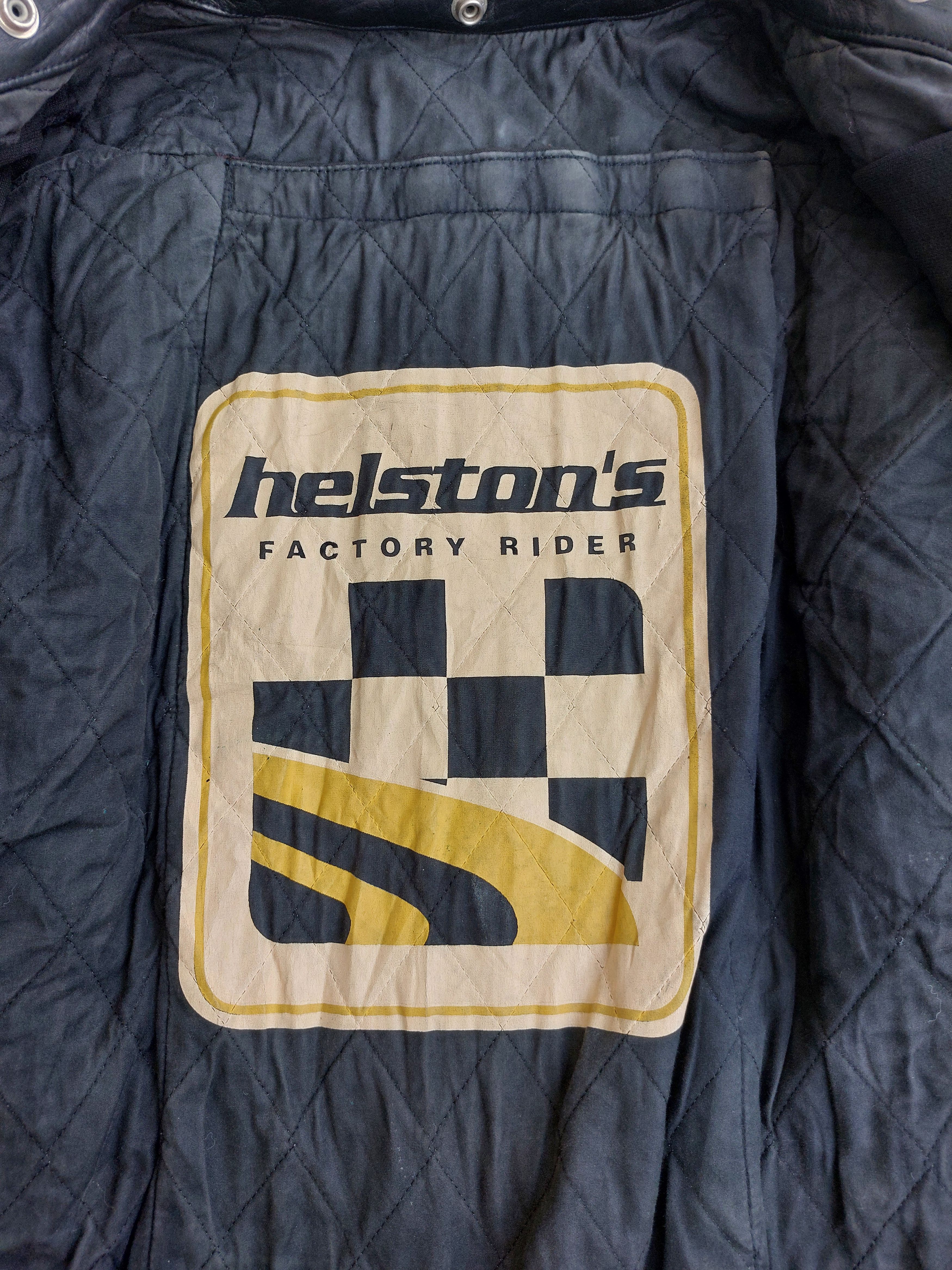 Vintage Helstons Vintage Lady Biker Leather Jacket Womens Size L / US 10 / IT 46 - 10 Thumbnail