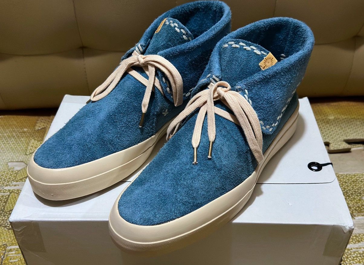 Visvim Visvim 12S/S flynt-hi sashiko Size US 8.5 / EU 41-42 - 1 Thumbnail