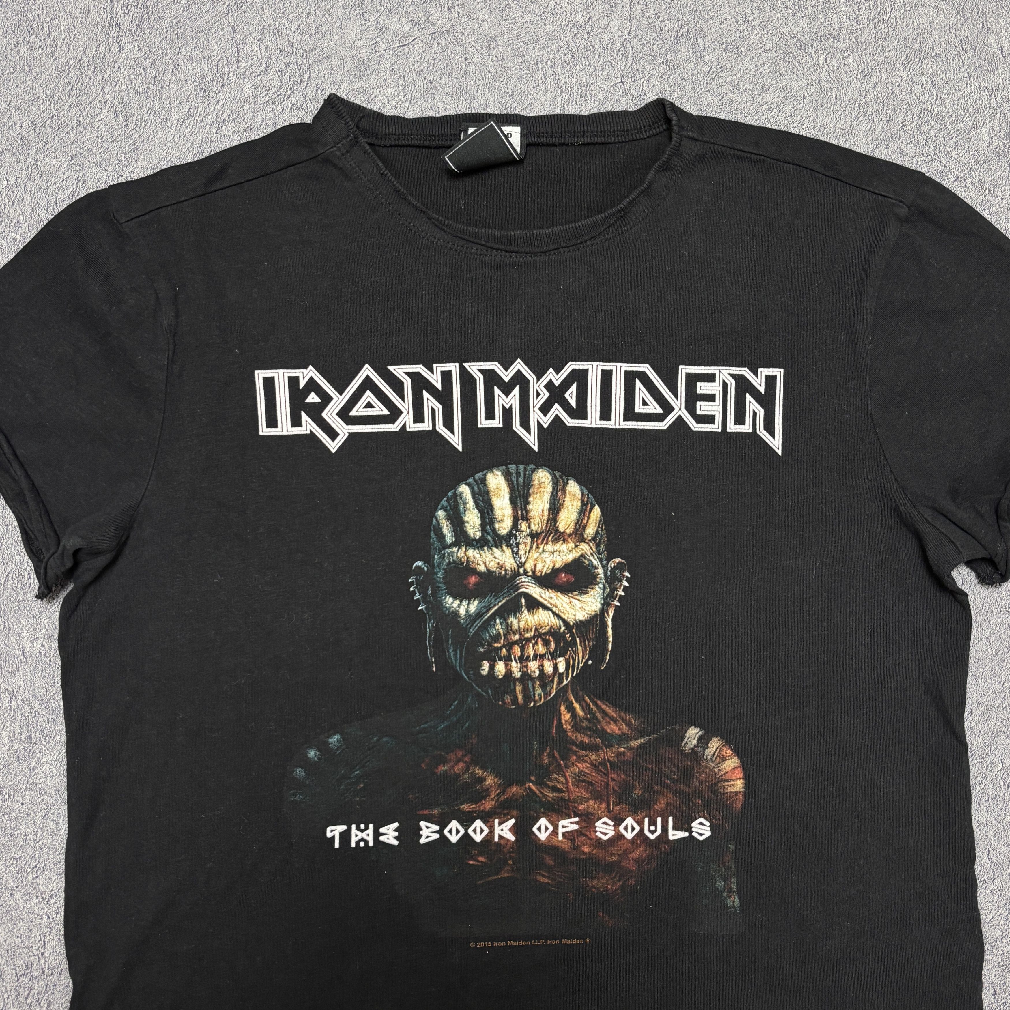Band Tees × Iron Maiden × Vintage Iron Maiden Shirt Vintage Band Tees Megadeth Judas Priest Size US M / EU 48-50 / 2 - 2 Thumbnail