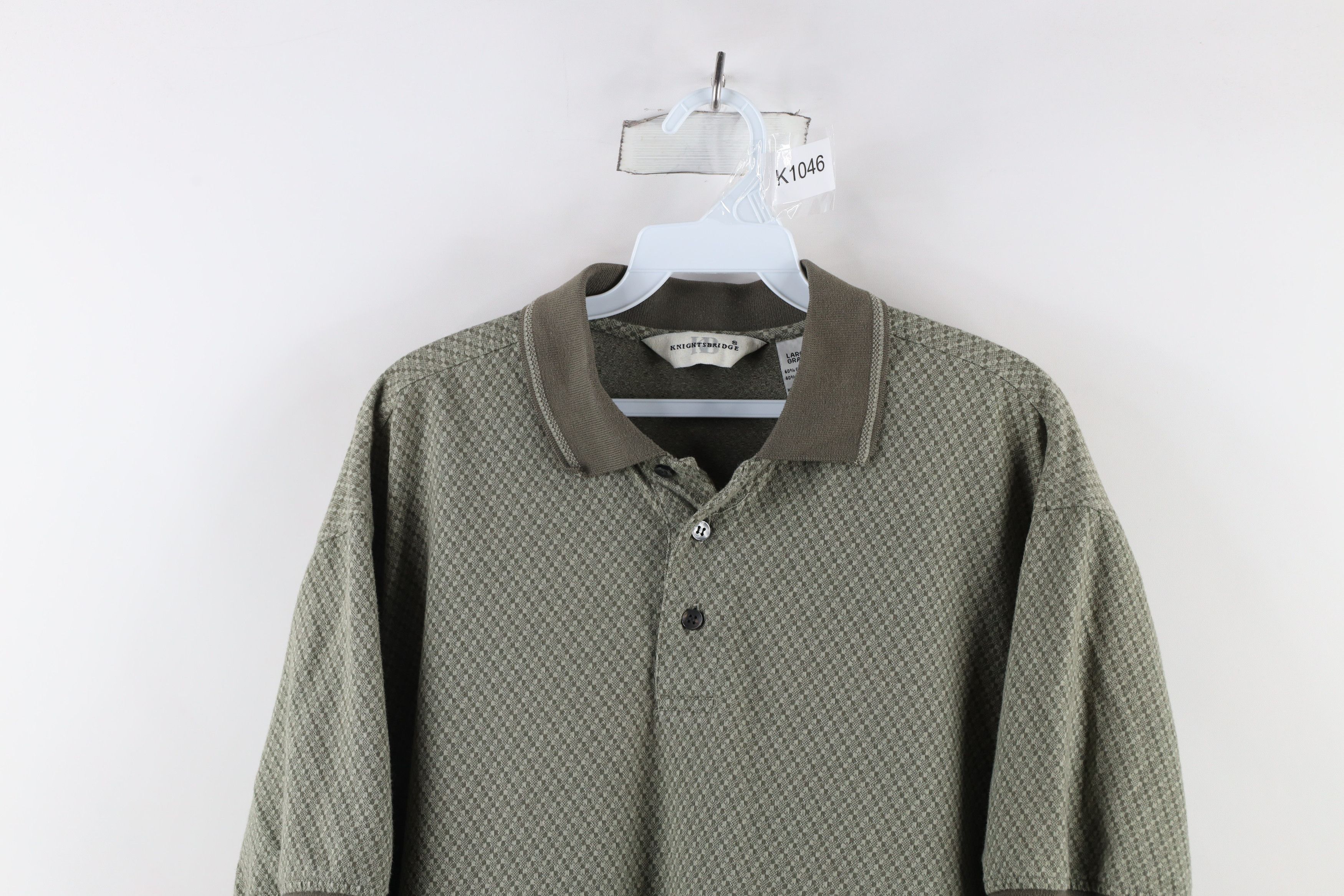 Vintage Vintage 90s Streetwear Geometric Collared Golf Polo Shirt Size US XL / EU 56 / 4 - 2 Thumbnail