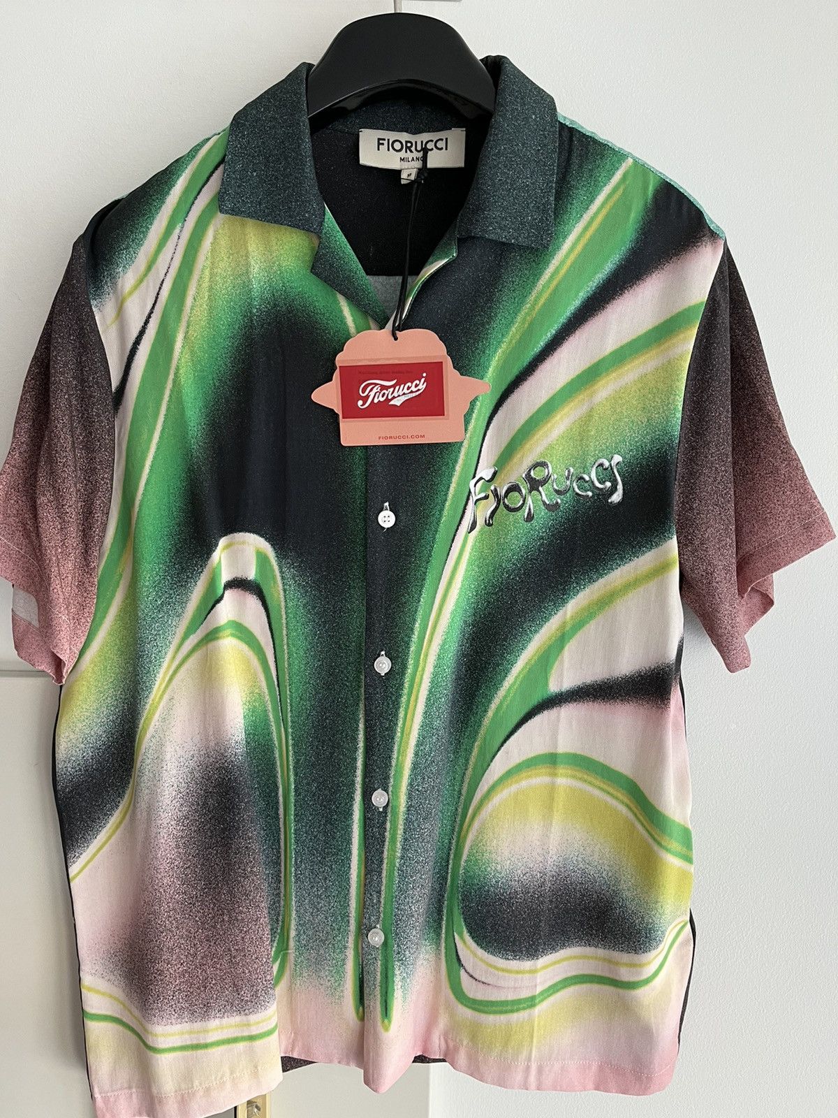 Fiorucci Limited Rare Brand New Runway Fiorucci Angel 👼 Tencel Shirt Size US M / EU 48-50 / 2 - 13 Thumbnail