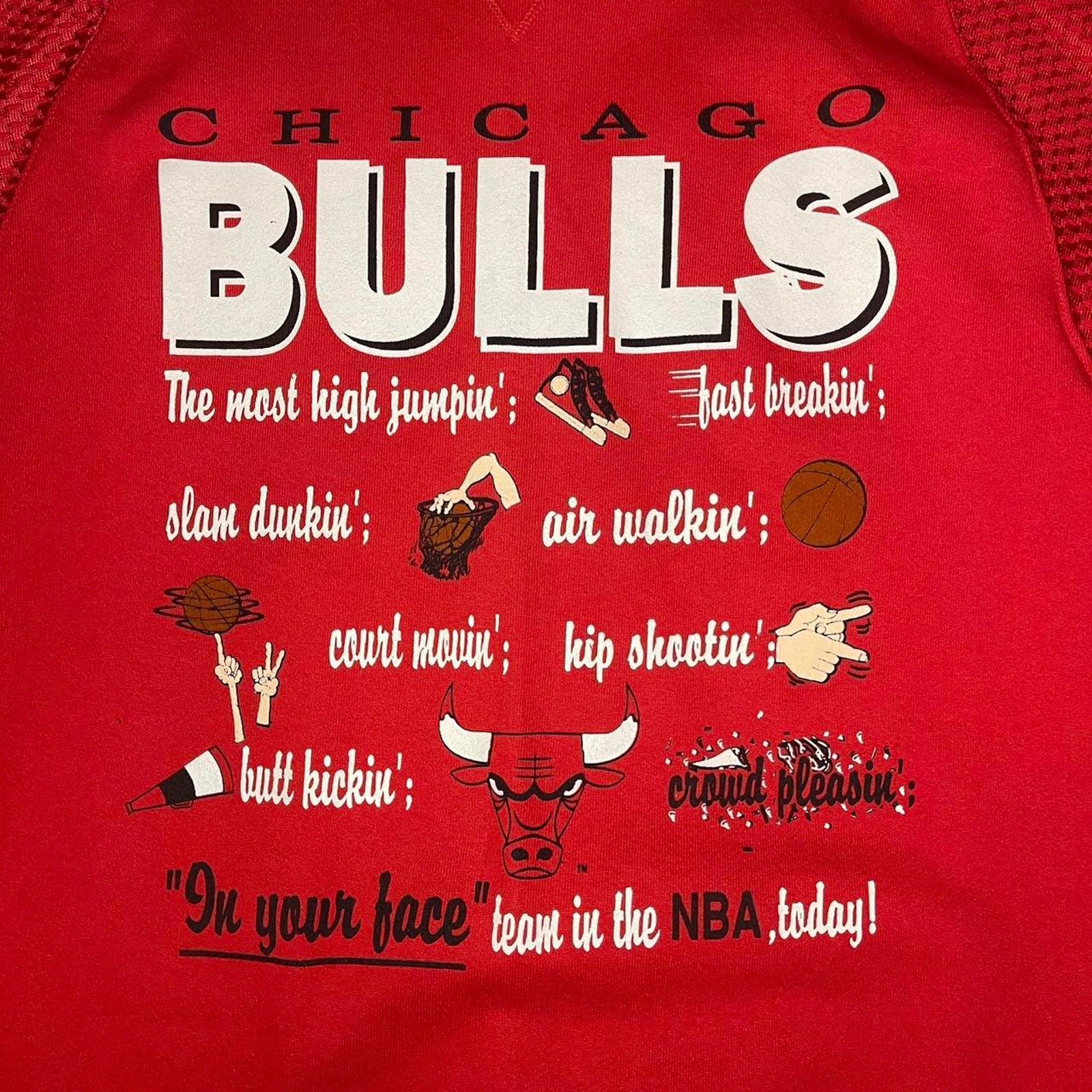 NBA × Vintage Vintage chicago bulls crewneck Size US L / EU 52-54 / 3 - 2 Thumbnail