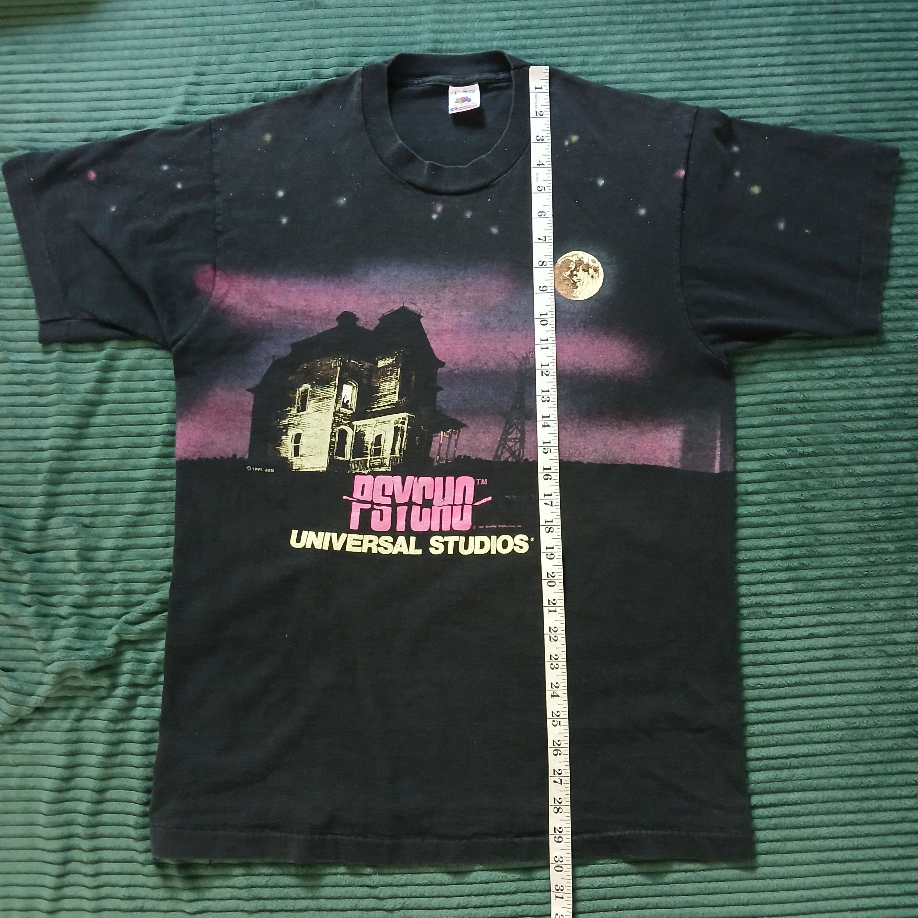 Universal Studios PSYCHO Universal Studios Movie Vintage Tee 1991 Size US L / EU 52-54 / 3 - 13 Thumbnail
