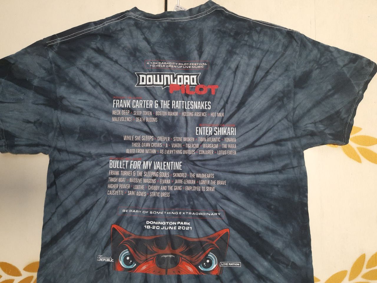 Band Tees × Gildan Gildan Download Pilot Festival 2021 T-Shirt Size US XL / EU 56 / 4 - 4 Thumbnail