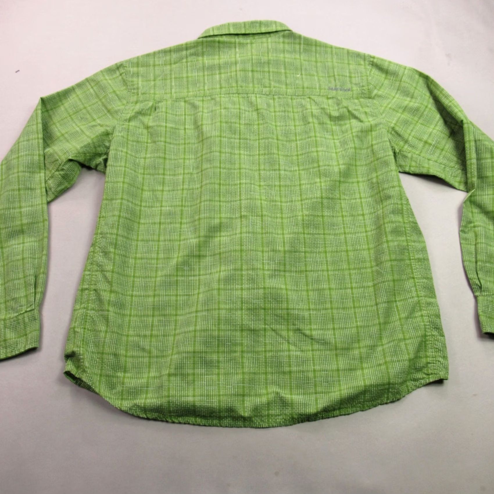 Marmot Marmot Shirt XL Green Plaid Long Sleeve Button Front Outdoors Casual Mens Size US XL / EU 56 / 4 - 6 Thumbnail