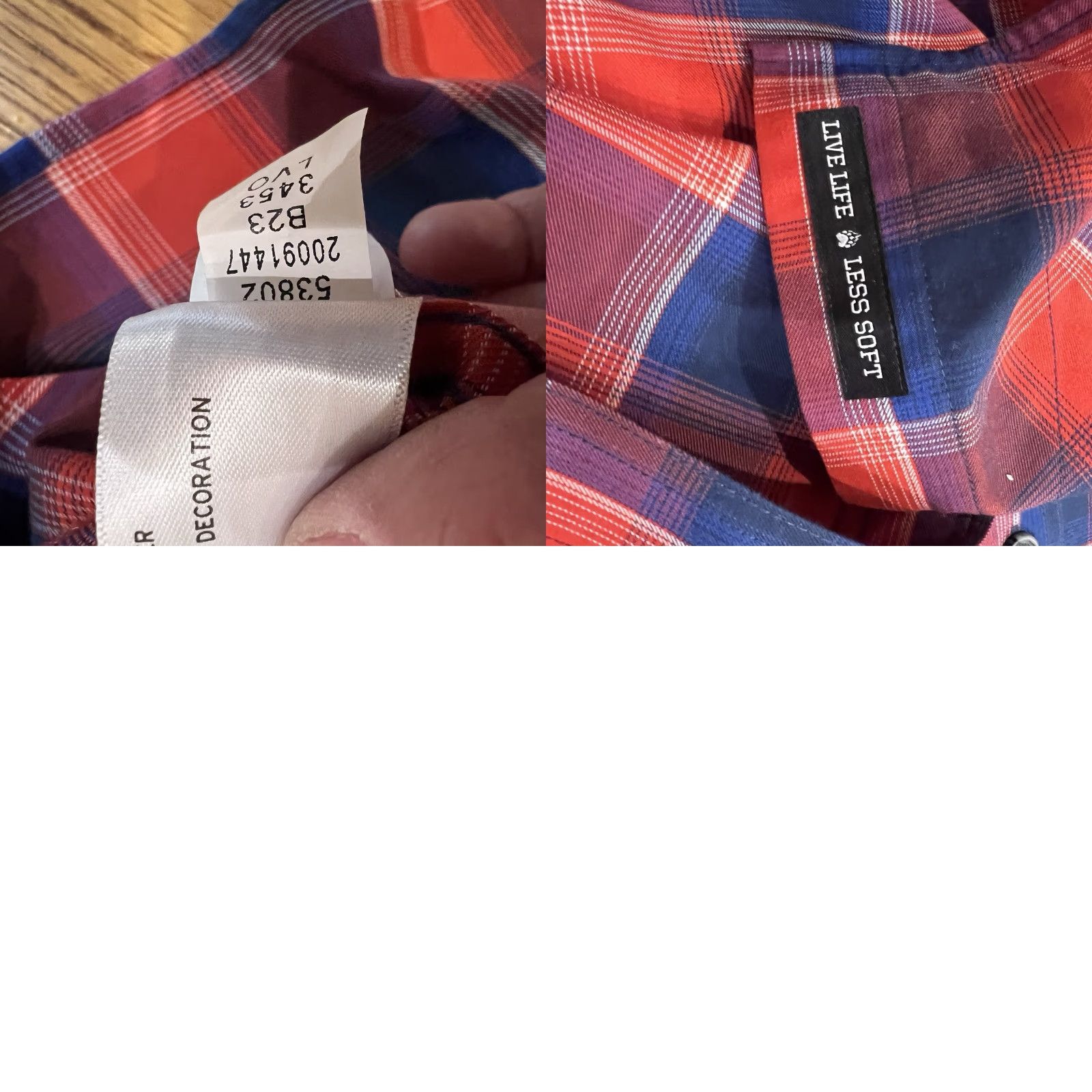 Vintage Duluth Men’s AKHG Standard Fit Red Button-Down Plaid Shirt XL NWT Size US XL / EU 56 / 4 - 9 Thumbnail