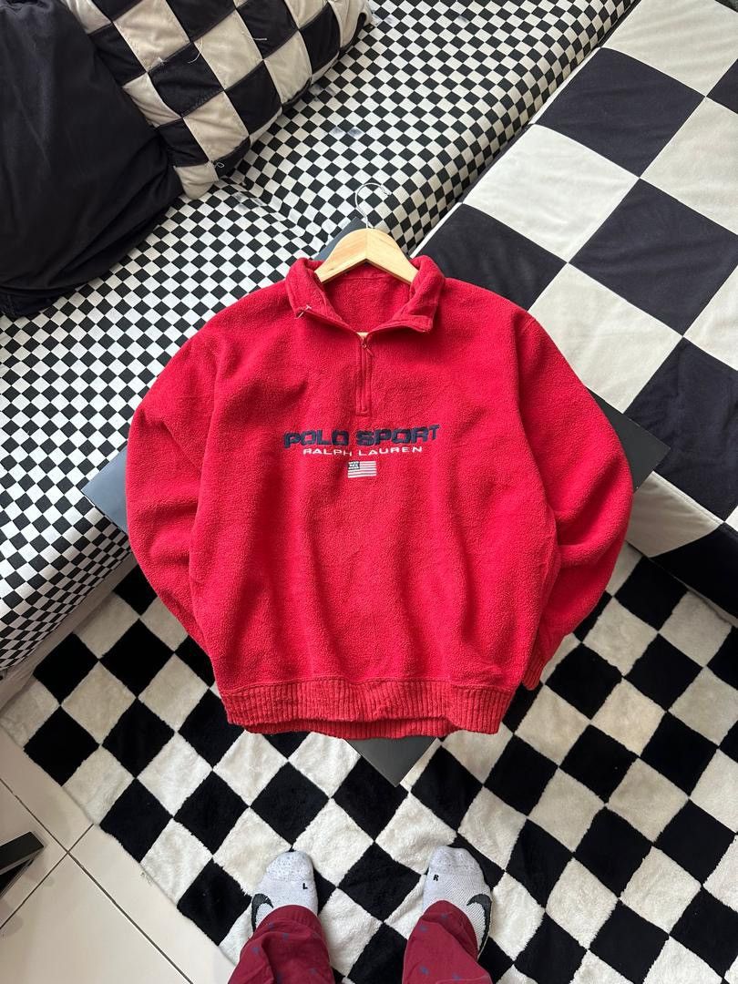 Polo Ralph Lauren × Ralph Lauren × Vintage POLO SPORT RALPH LAUREN HALF ZIPPER Size US M / EU 48-50 / 2 - 1 Thumbnail