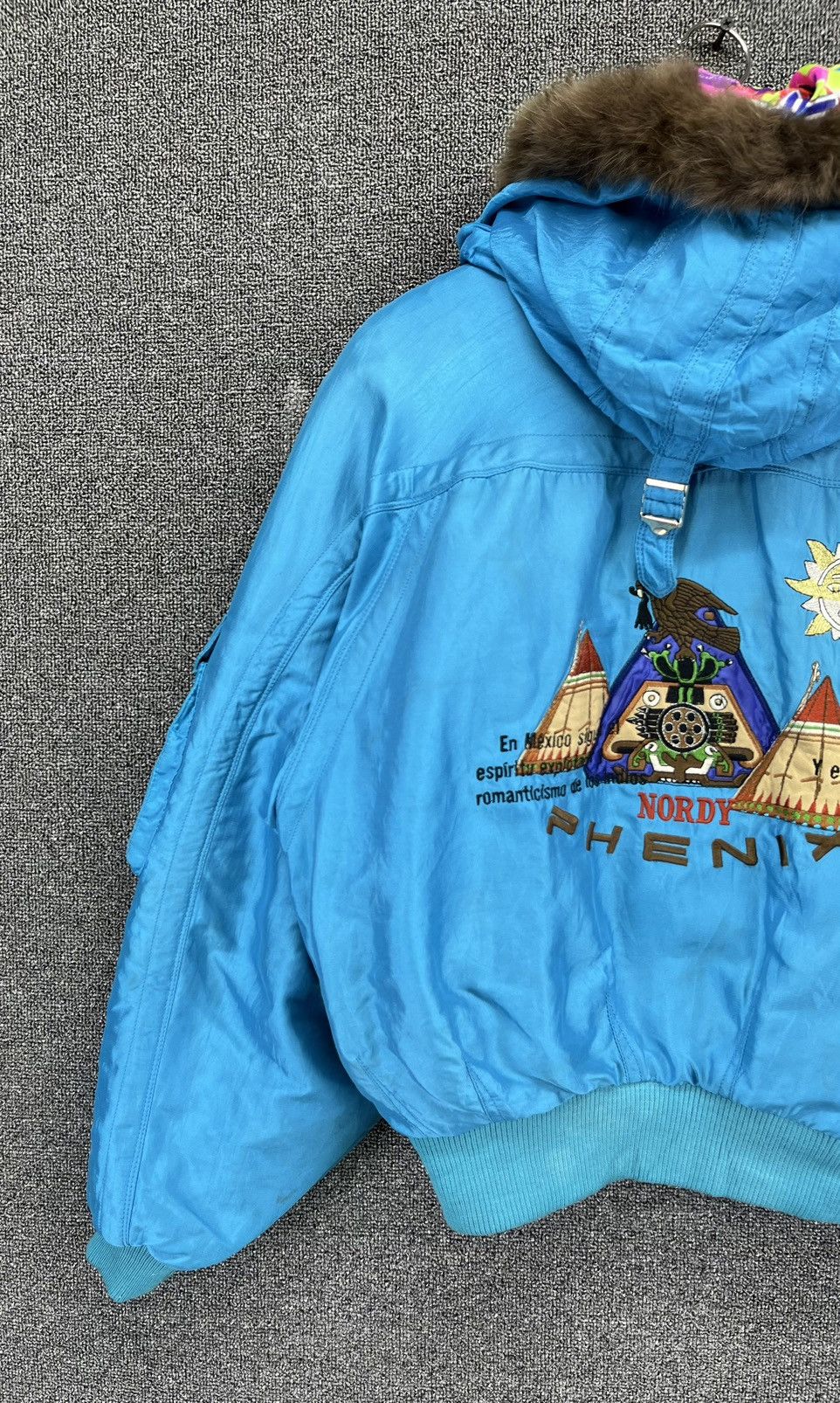 Japanese Brand Vintage Phenix Rare Backhit Fur Hoodie Ski Jacket Size M / US 6-8 / IT 42-44 - 3 Thumbnail