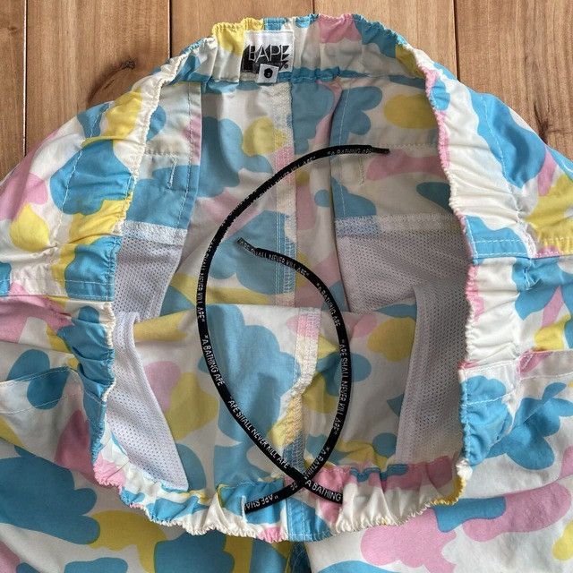 Bape BAPE Multi camo Nylon Cargo Shorts candy camo NIGO ★size M Size US 32 / EU 48 - 6 Thumbnail