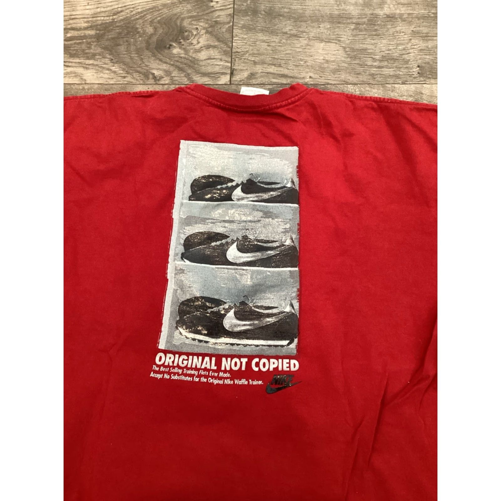 Nike VINTAGE Nike Cortez Shirt Mens L Black Logo 2000s Sports Classic T-Shirt - Nike Air Size US L / EU 52-54 / 3 - 7 Thumbnail