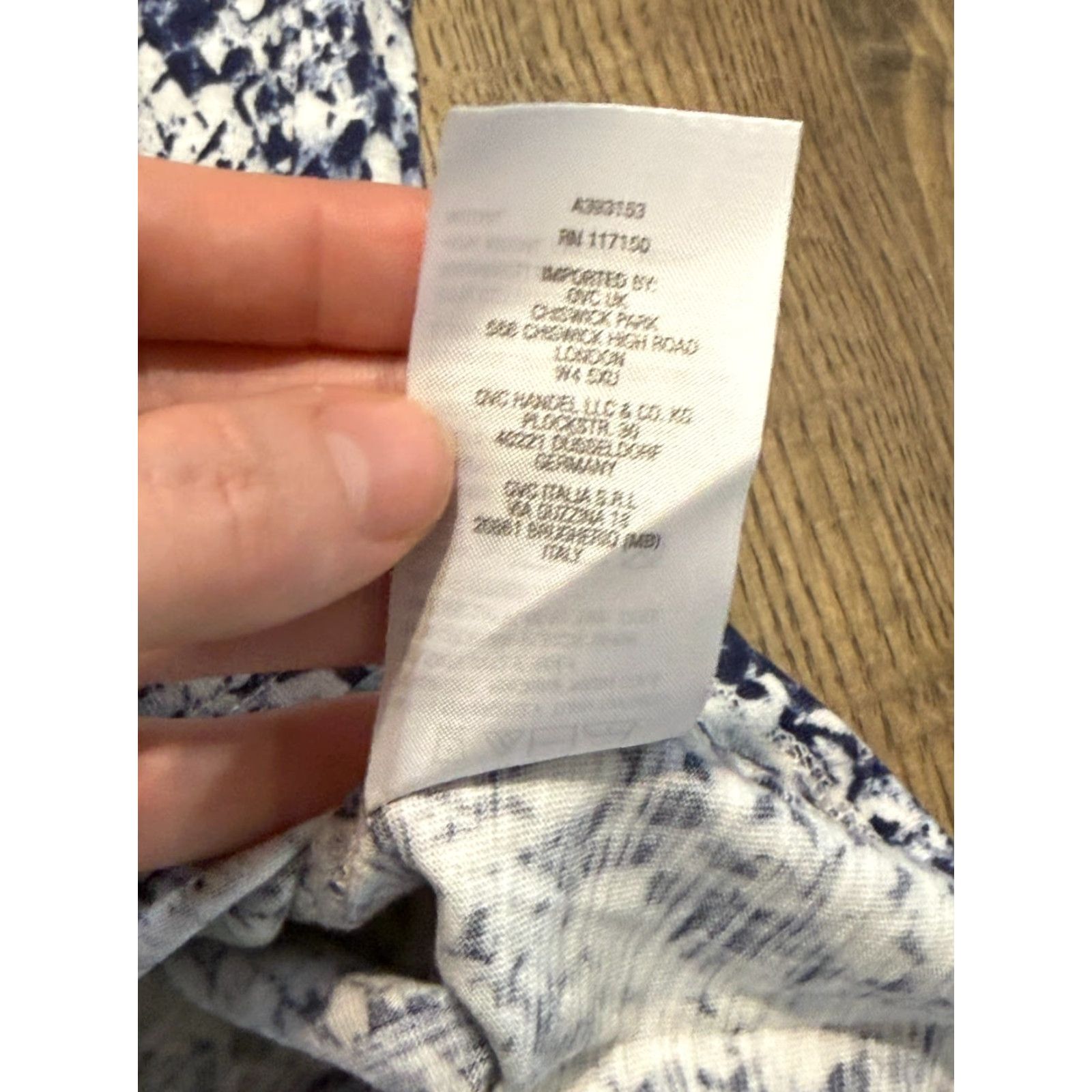 Vintage Belle Tank Top Women's Size Medium Blue White Allover Printed Round Neck Shirt Tank Belle Tank Top Mens? No. Size M / US 6-8 / IT 42-44 - 7 Thumbnail