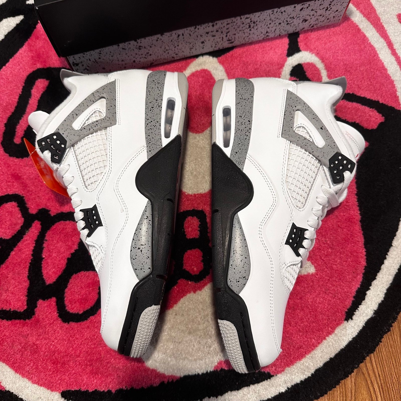 Jordan Brand Jordan 4 Retro White Cement (2025) – Size 12 – Brand New Size US 12 / EU 45 - 6 Thumbnail