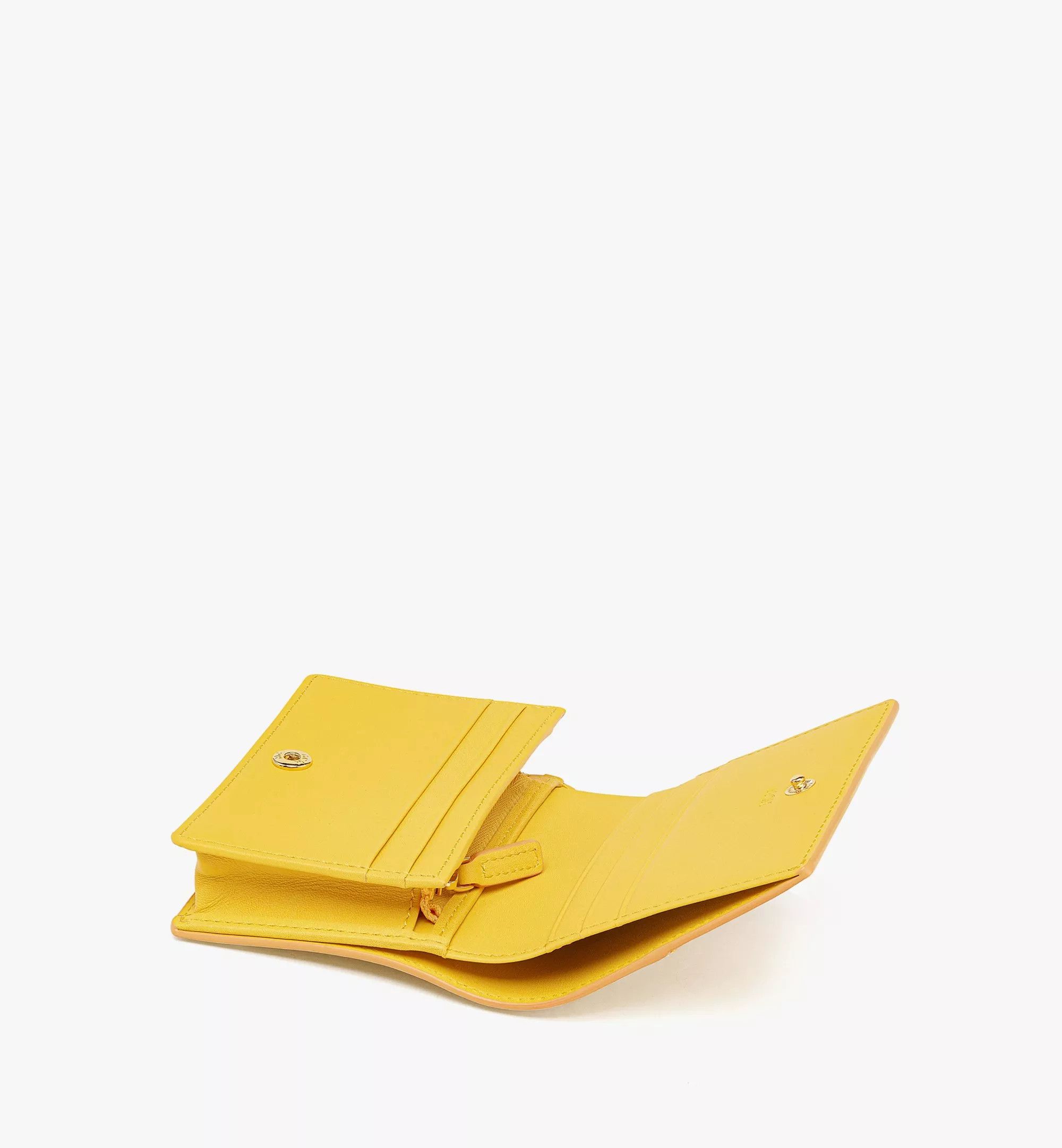 MCM o1mt1gz1224 Size: OS / Mini Fold Wallet in Yellow Size ONE SIZE - 2 Thumbnail