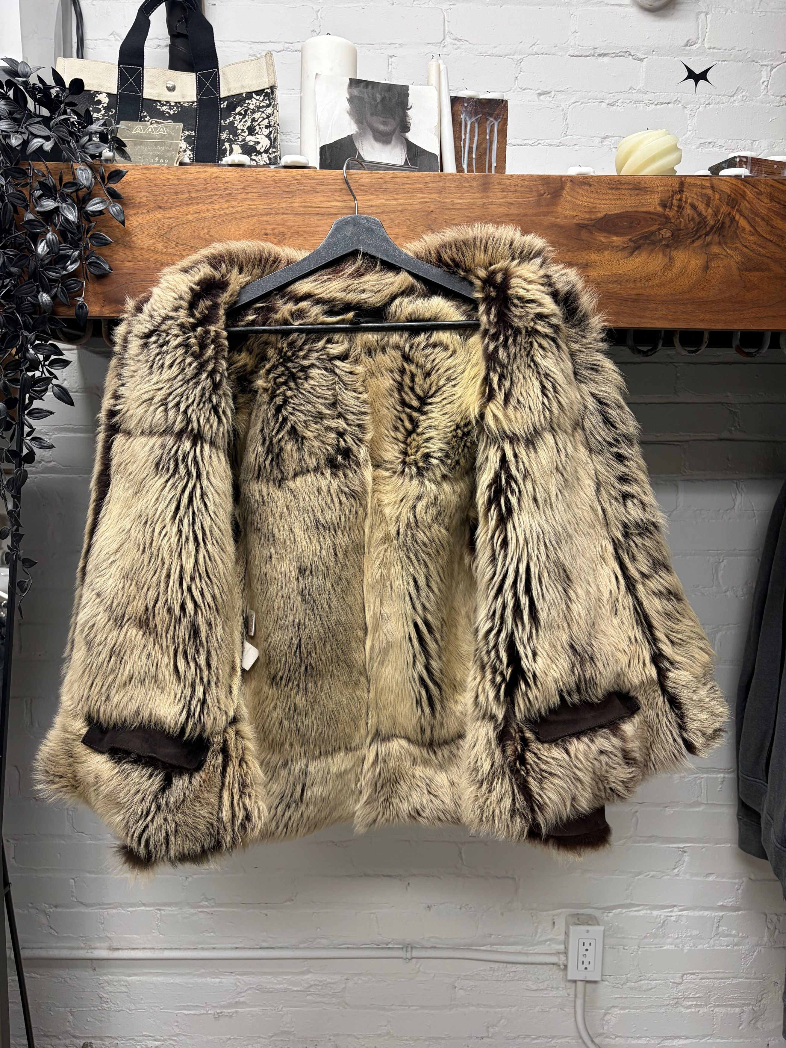 Gucci AW1998 Gucci by Tom Ford Genuine Fox Fur Oversized Brown Suede Coat Size S / US 4 / IT 40 - 3 Thumbnail