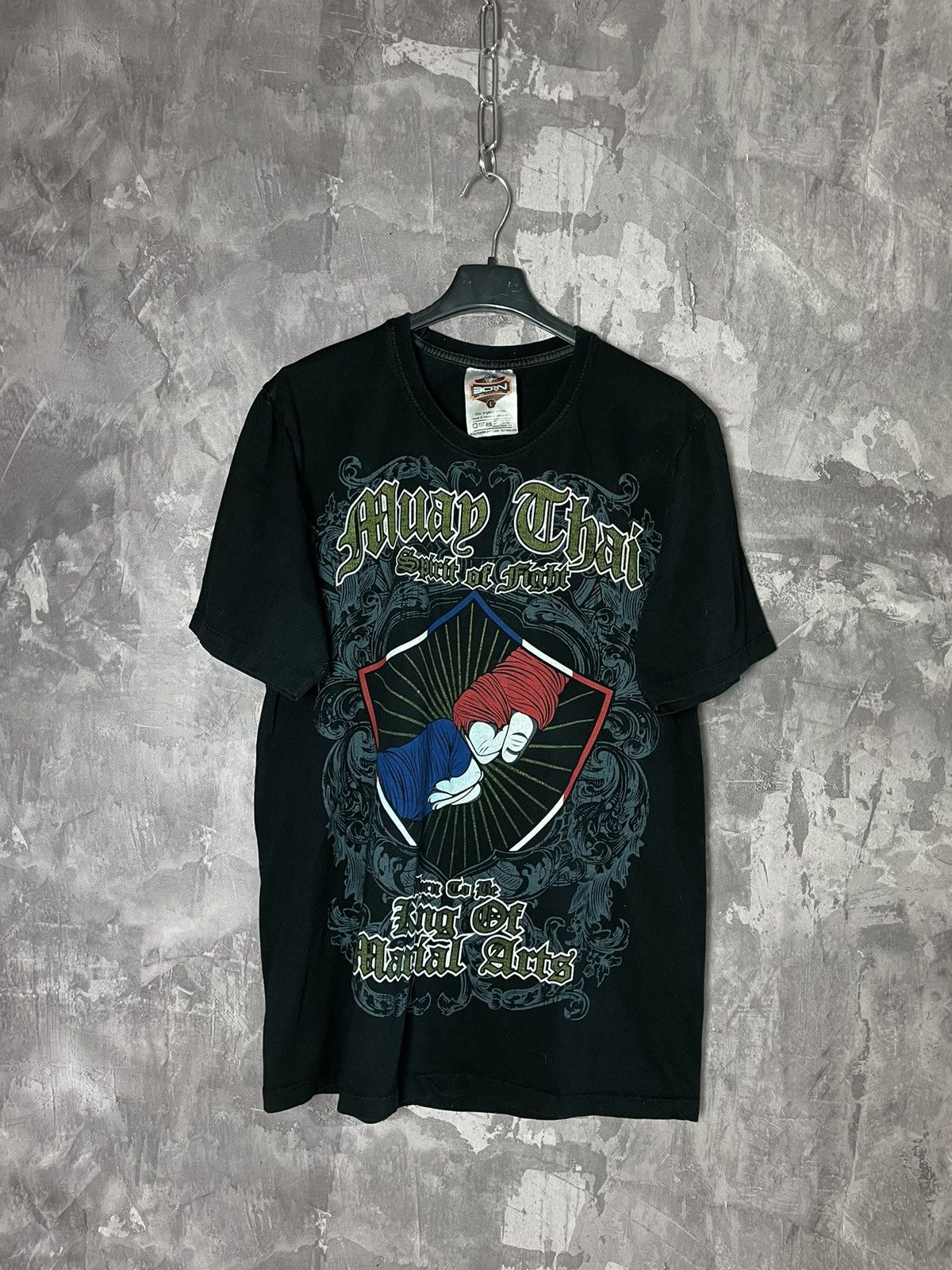 Affliction × Southpole × Tapout Y2K overprint one more Asian karate judo Muay Thai sport tee Size US L / EU 52-54 / 3 - 1 Thumbnail