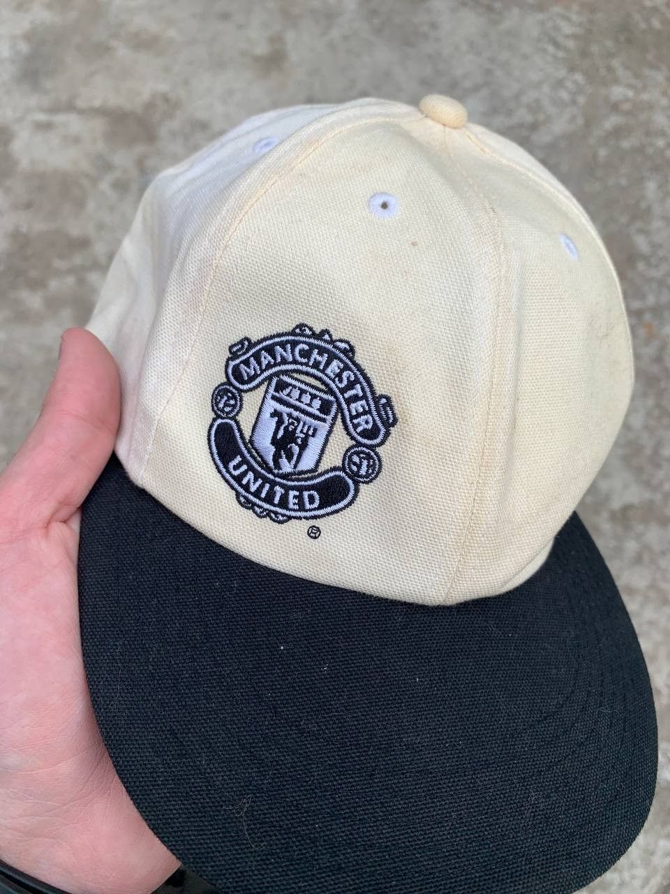 Nike Vintage Nike Manchester United England Soccer Cap Retro 90s Size ONE SIZE - 3 Thumbnail