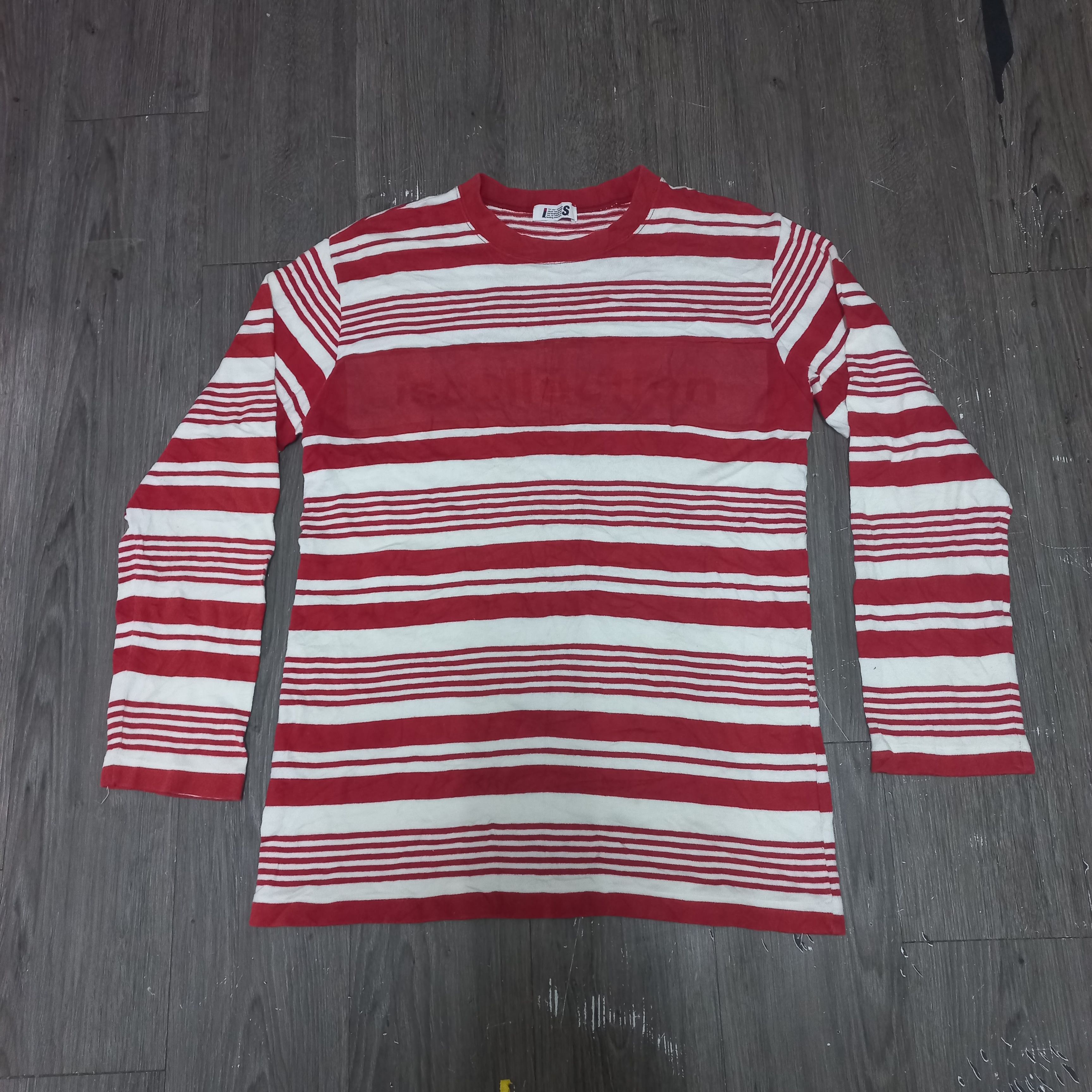 image of Is By Issey Miyake in Red/White, Men's (Size Medium)