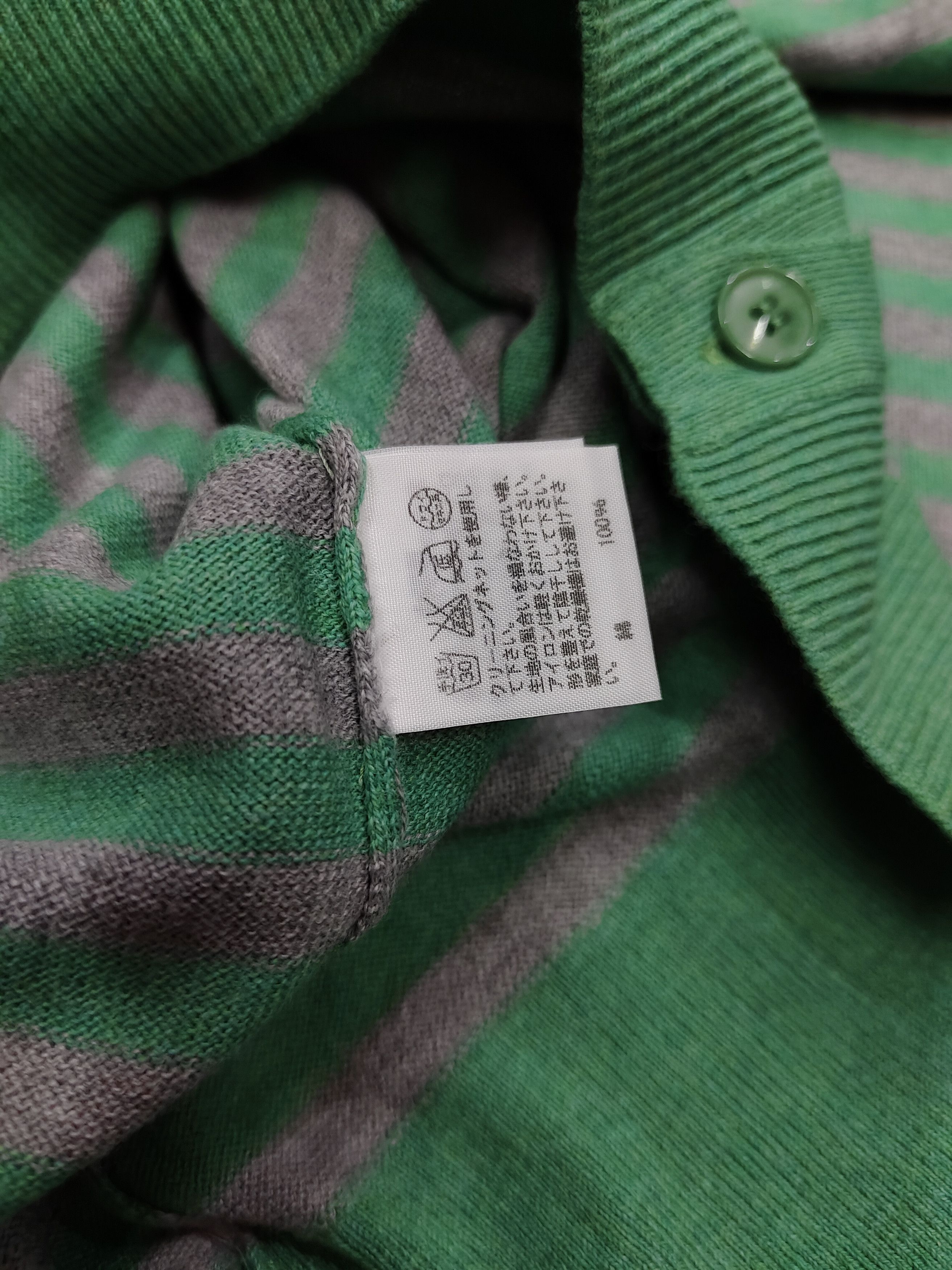 Ne-Net 🇯🇵 Ne-Net 🇯🇵 by Issey Co Stripe Knitted Cardigan Size M / US 6-8 / IT 42-44 - 7 Thumbnail