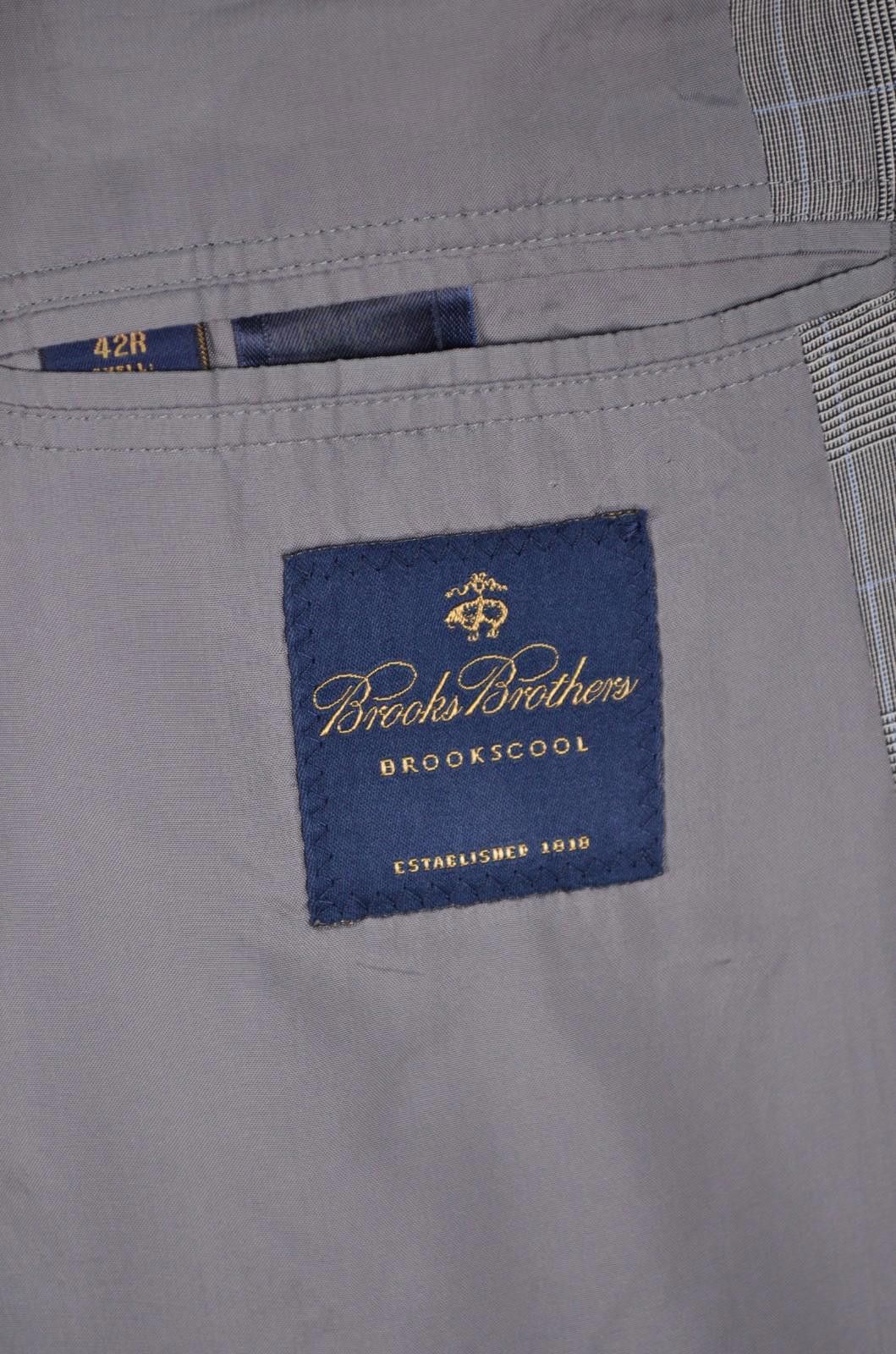 Brooks Brothers Brooks Brothers BrooksCool Wool Blend Unlined Blazer Sz 42R Size 42R - 7 Thumbnail