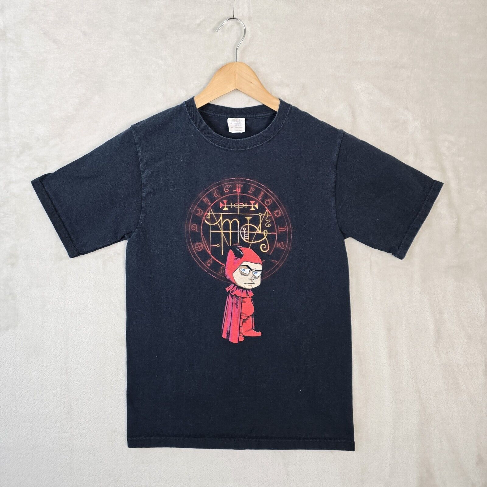 Fruit Of The Loom Vtg MC CHRIS Nerdcore Rap Tee Mens Small Devil Boy T-Shirt Size US S / EU 44-46 / 1 - 2 Thumbnail