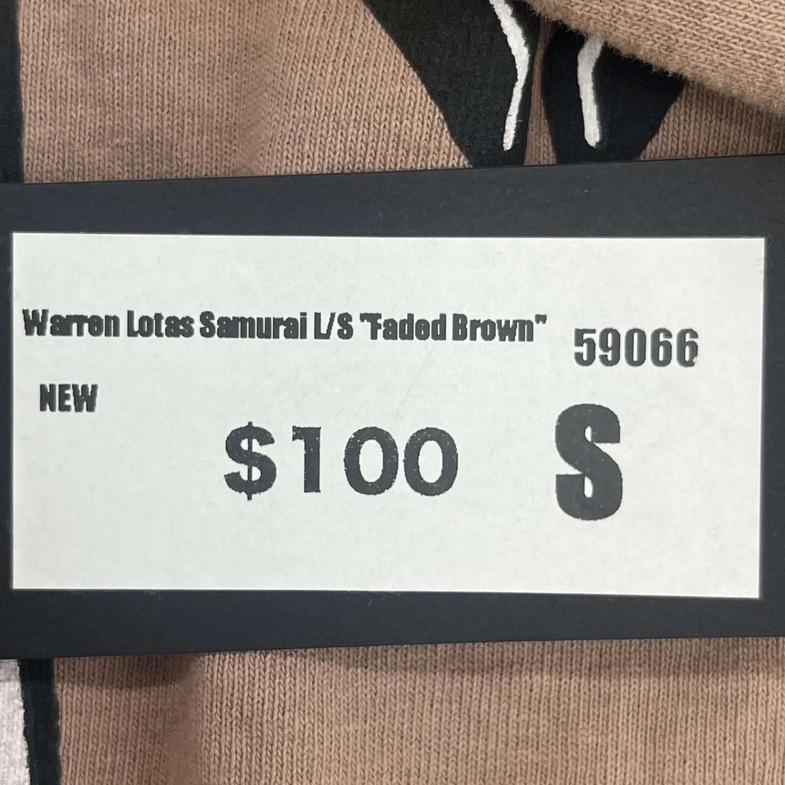 Warren Lotas Warren Lotas Samurai L/S Faded Brown S Size US S / EU 44-46 / 1 - 9 Thumbnail