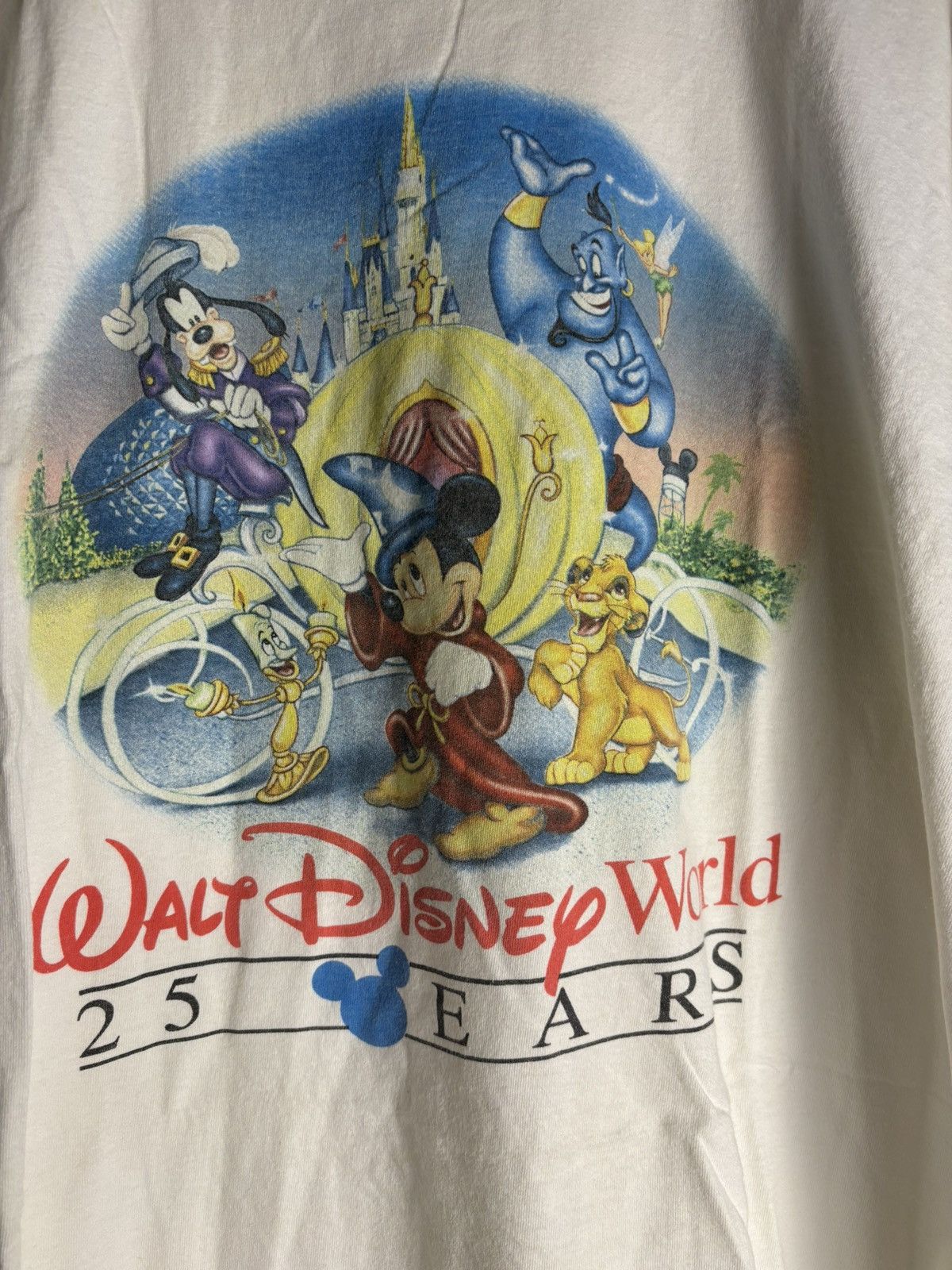 Disney Vintage 90s Walt Disney Land Graphic Tee xl Size US XXL / EU 58 / 5 - 2 Thumbnail
